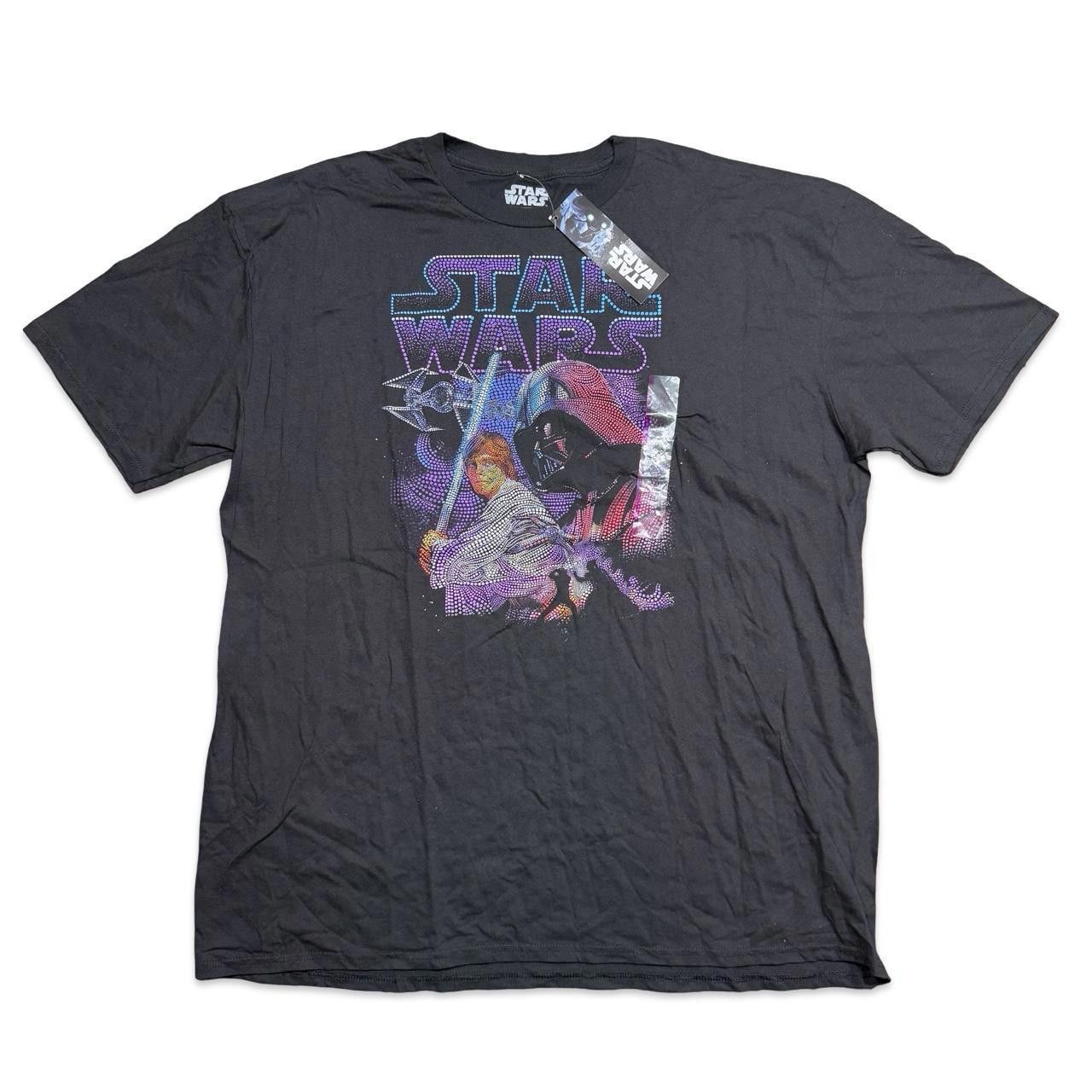 Star Wars Star Wars Y2K Luke Skywalker Darth Vader Graphic T-Shirt Size US XXL / EU 58 / 5 - 1 Thumbnail