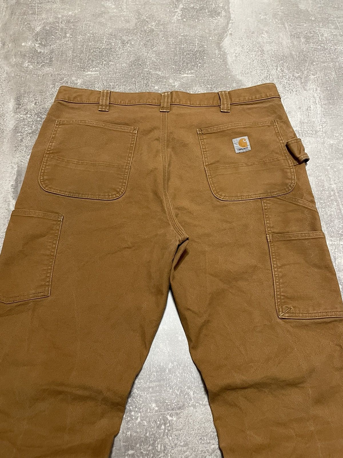 Carhartt Vintage Carhartt Carpenter Distressed Work Pants 38/34 Size US 38 / EU 54 - 4 Thumbnail