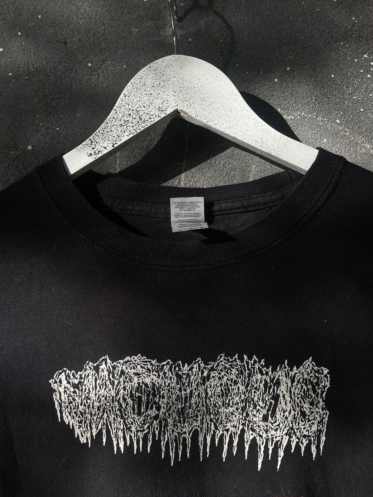 Band Tees × Vintage Vintage Black Hard Metal Skull Marduk T-Shirt Style Size US M / EU 48-50 / 2 - 7 Thumbnail