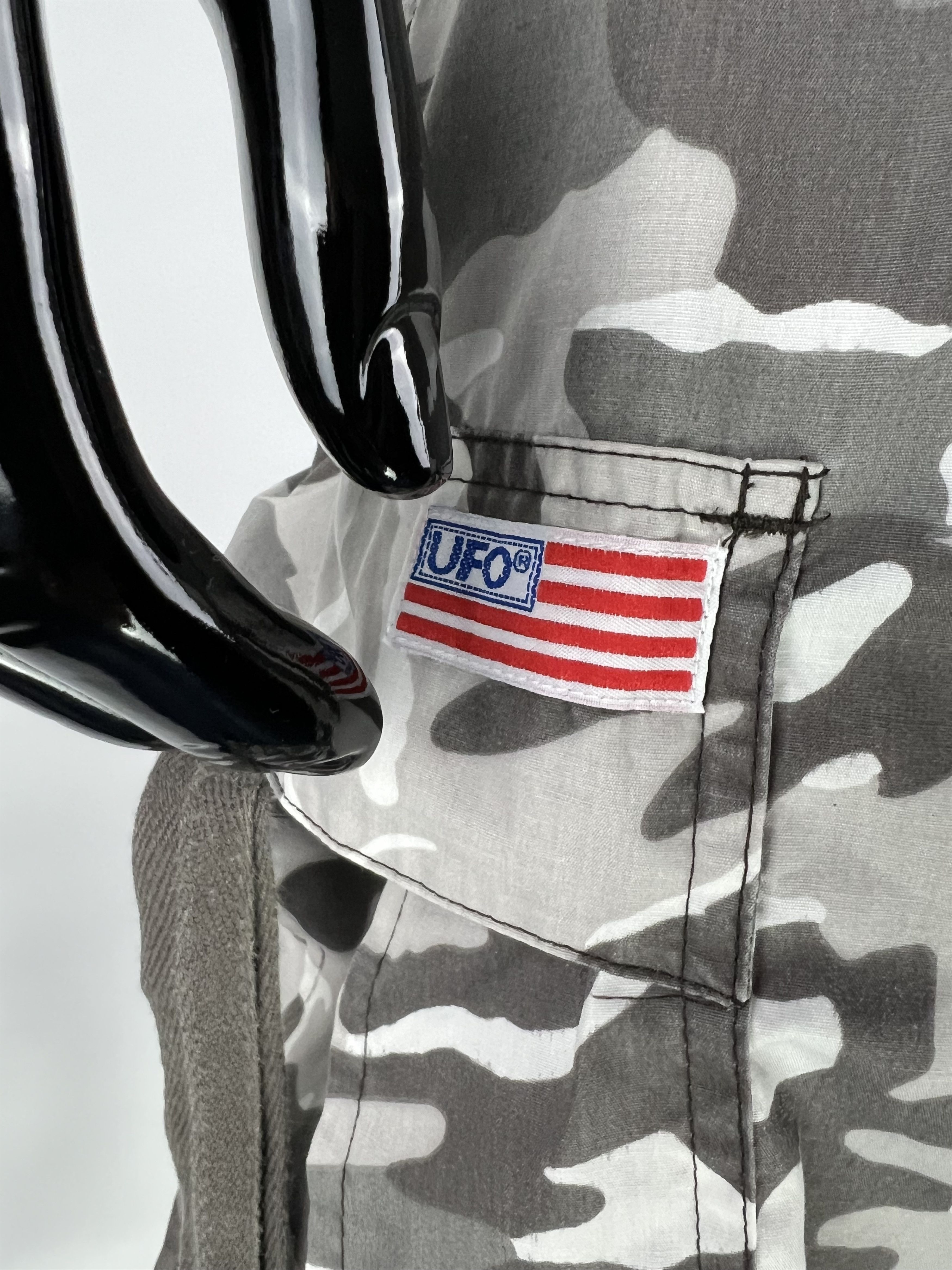 Vintage Rare Vintage 90s UFO Parachute Camo Cargo Pants Size US 30 / EU 46 - 3 Thumbnail