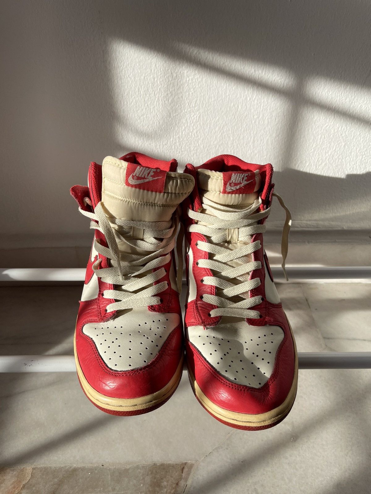 Nike Nike Dunk Red/White Size US 8.5 / EU 41-42 - 4 Thumbnail