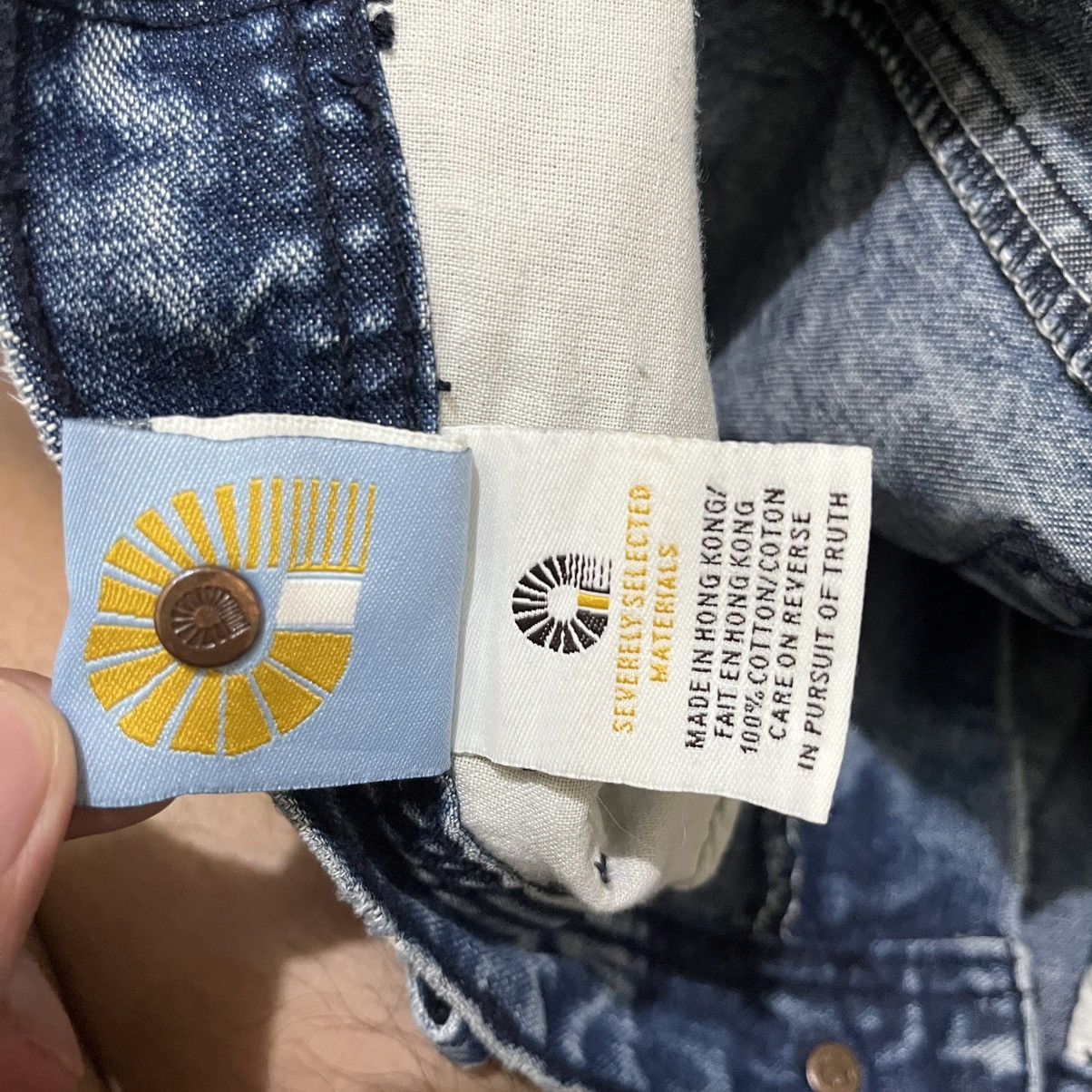 Akademiks 2000's Akademiks Hiphop Baggy Denim Pants Size US 33 - 17 Thumbnail