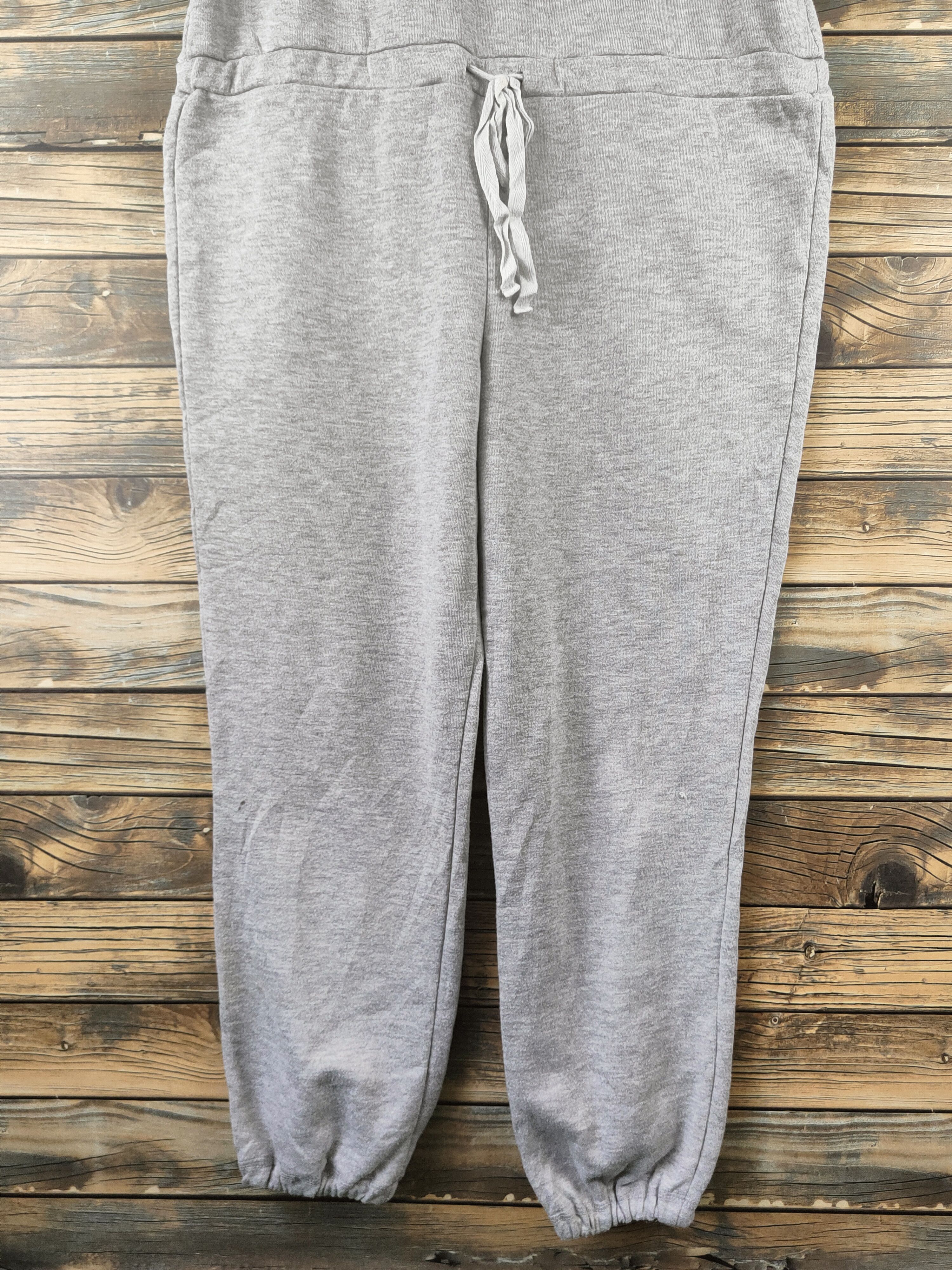 Japanese Brand Vintage Anap Gray Sleeveless Jumpsuits Size 35" - 6 Thumbnail