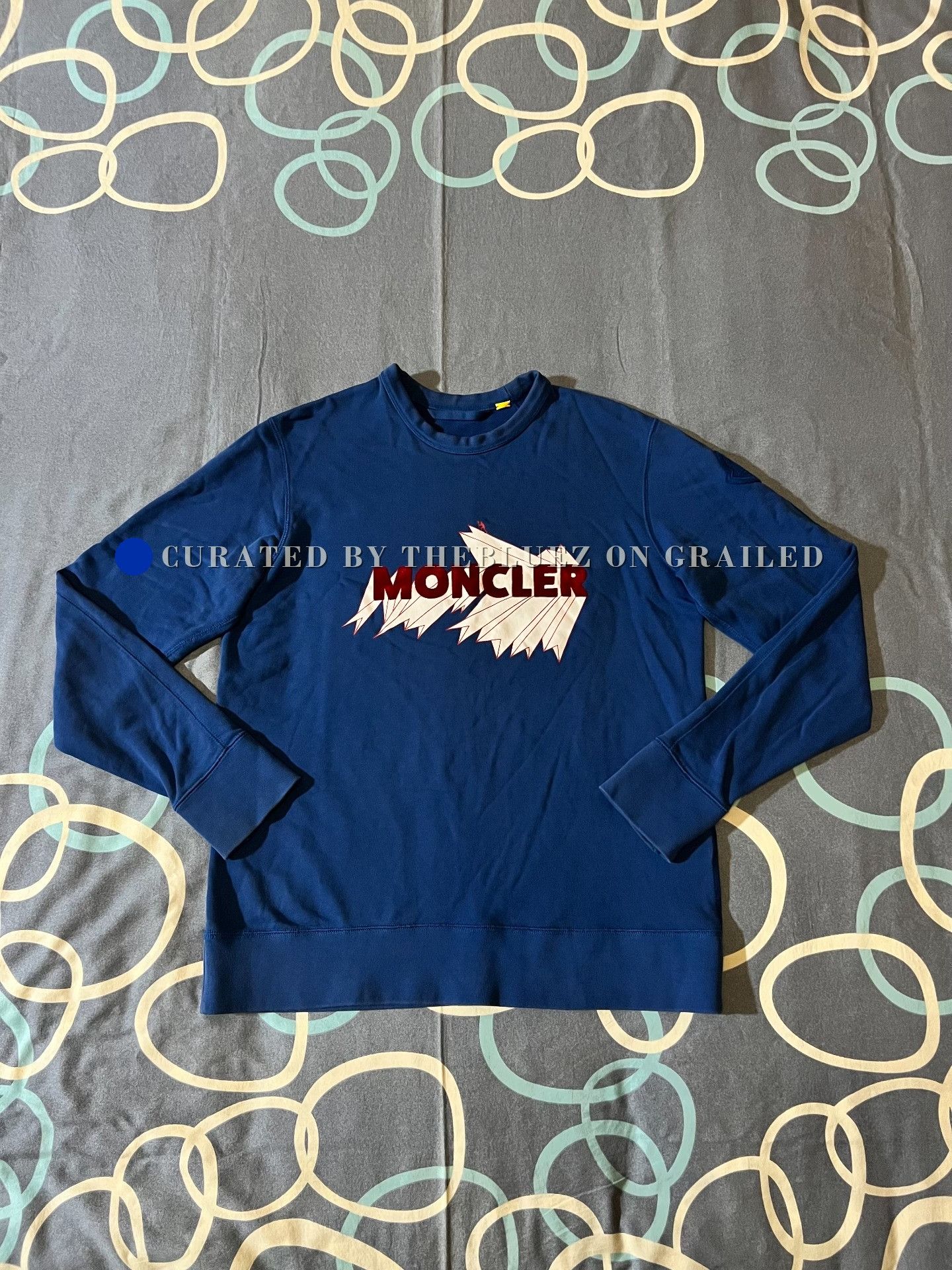 Moncler Genius Moncler Genius Flocked Slogan Outdoor Hoodie Size US L / EU 52-54 / 3 - 1 Thumbnail