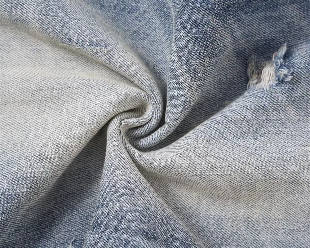 Japanese Brand × Jean American high street men's loose gradient ripped jeans Size US 32 / EU 48 - 6 Thumbnail