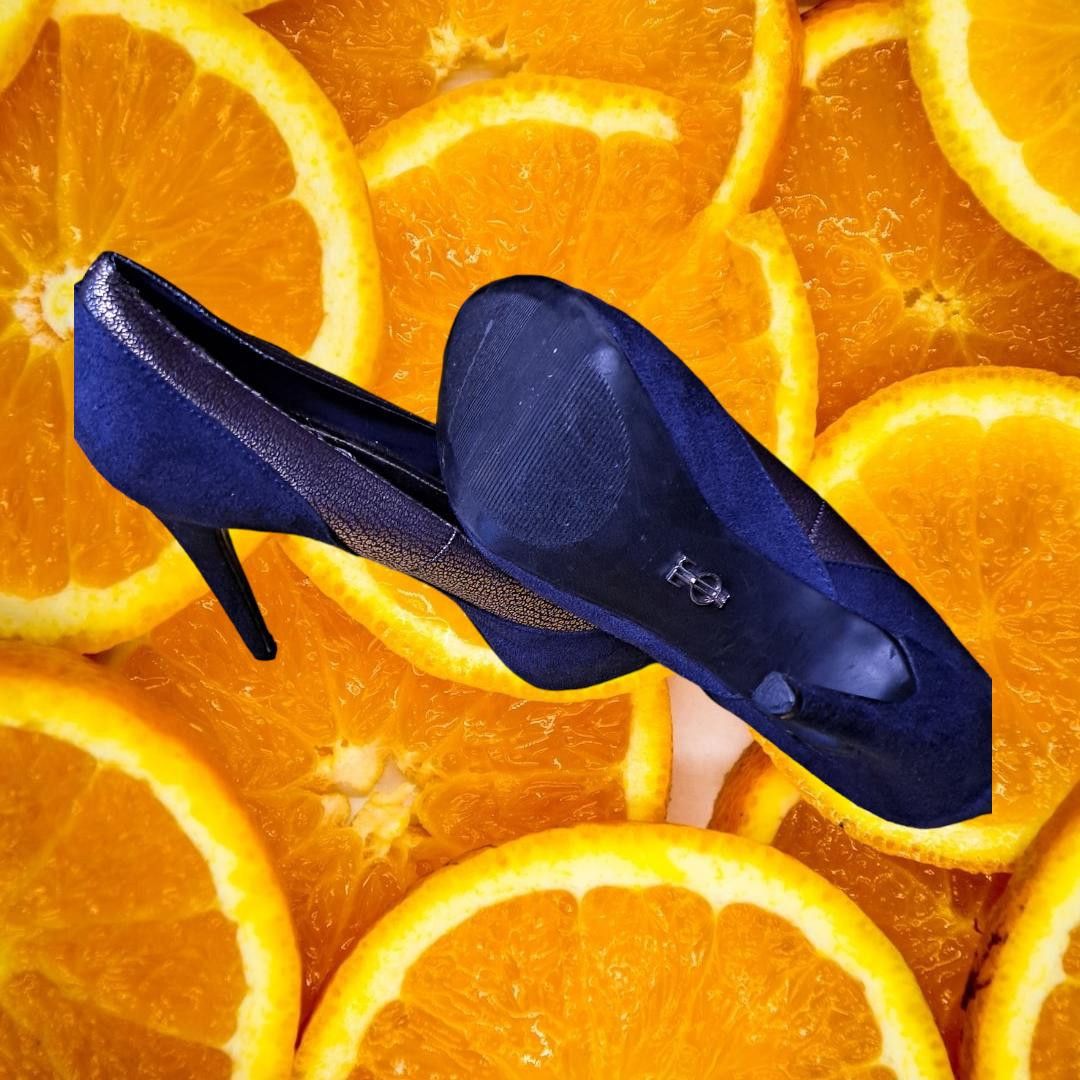Jennifer Lopez Jennifer Lopez Blue and Gold High Heel Size 8.5 Size US 8.5 / IT 38.5 - 6 Thumbnail