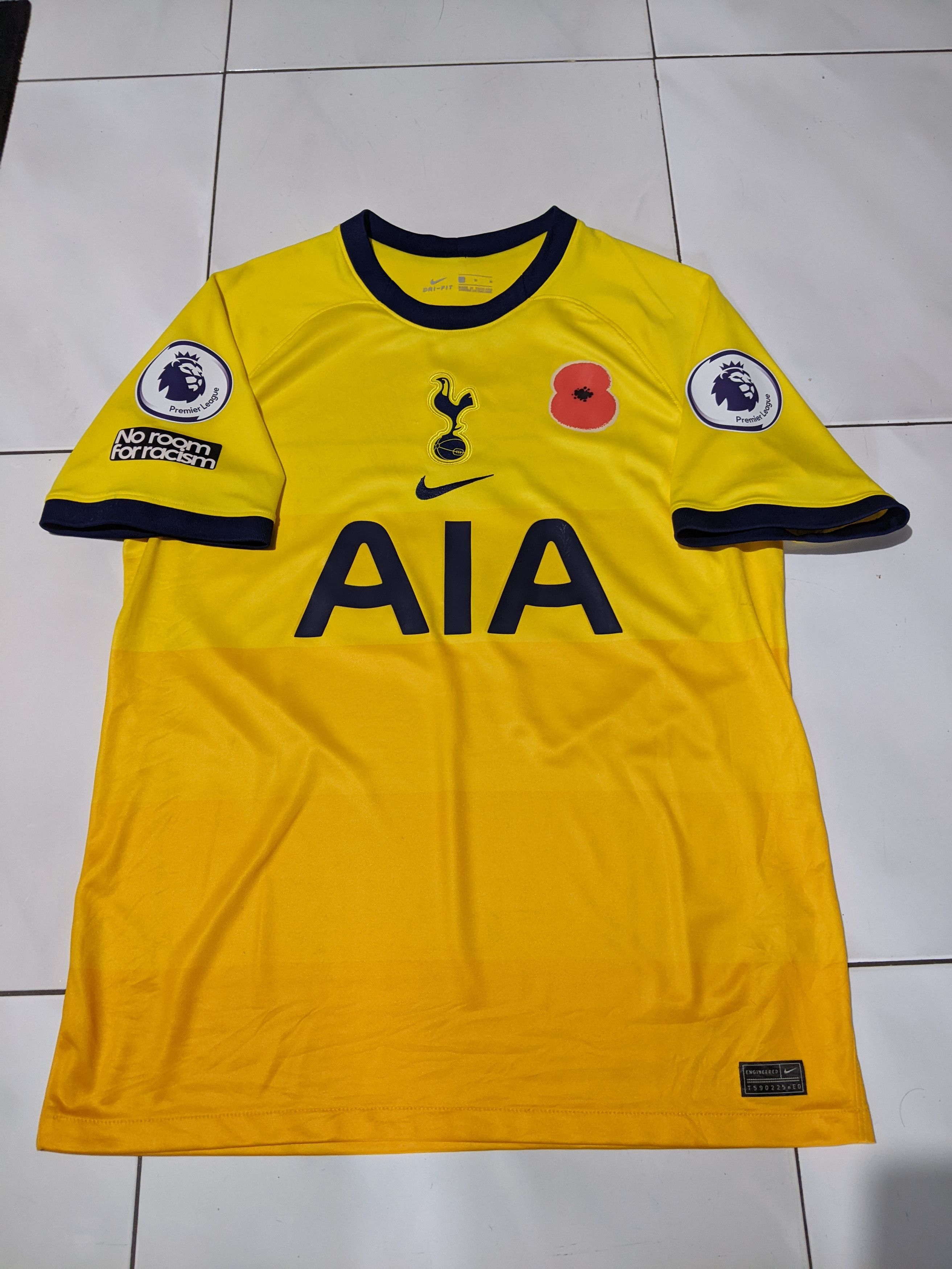 Nike Son Heung-min No 7 Tottenham Hotspur 2020 'Poppy' third m... Size US M / EU 48-50 / 2 - 1 Thumbnail