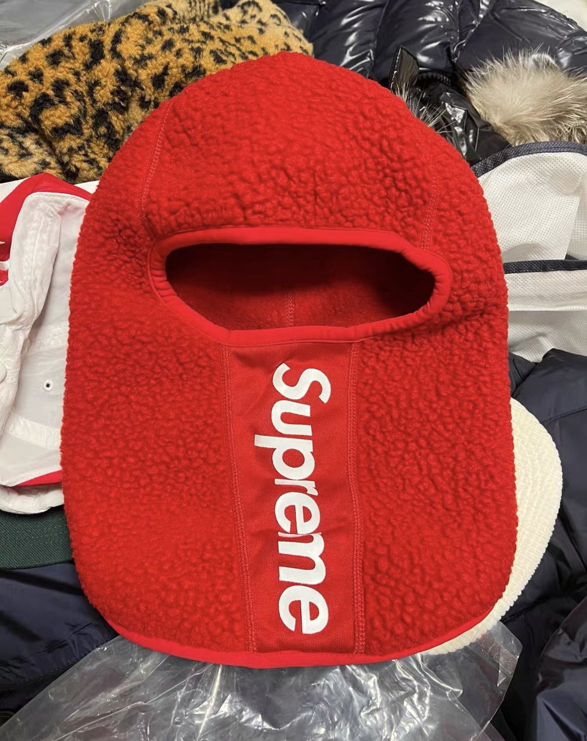 Supreme Supreme FW17 Polartec Deep Pile Balaclava J42 Size ONE SIZE - 1 Thumbnail