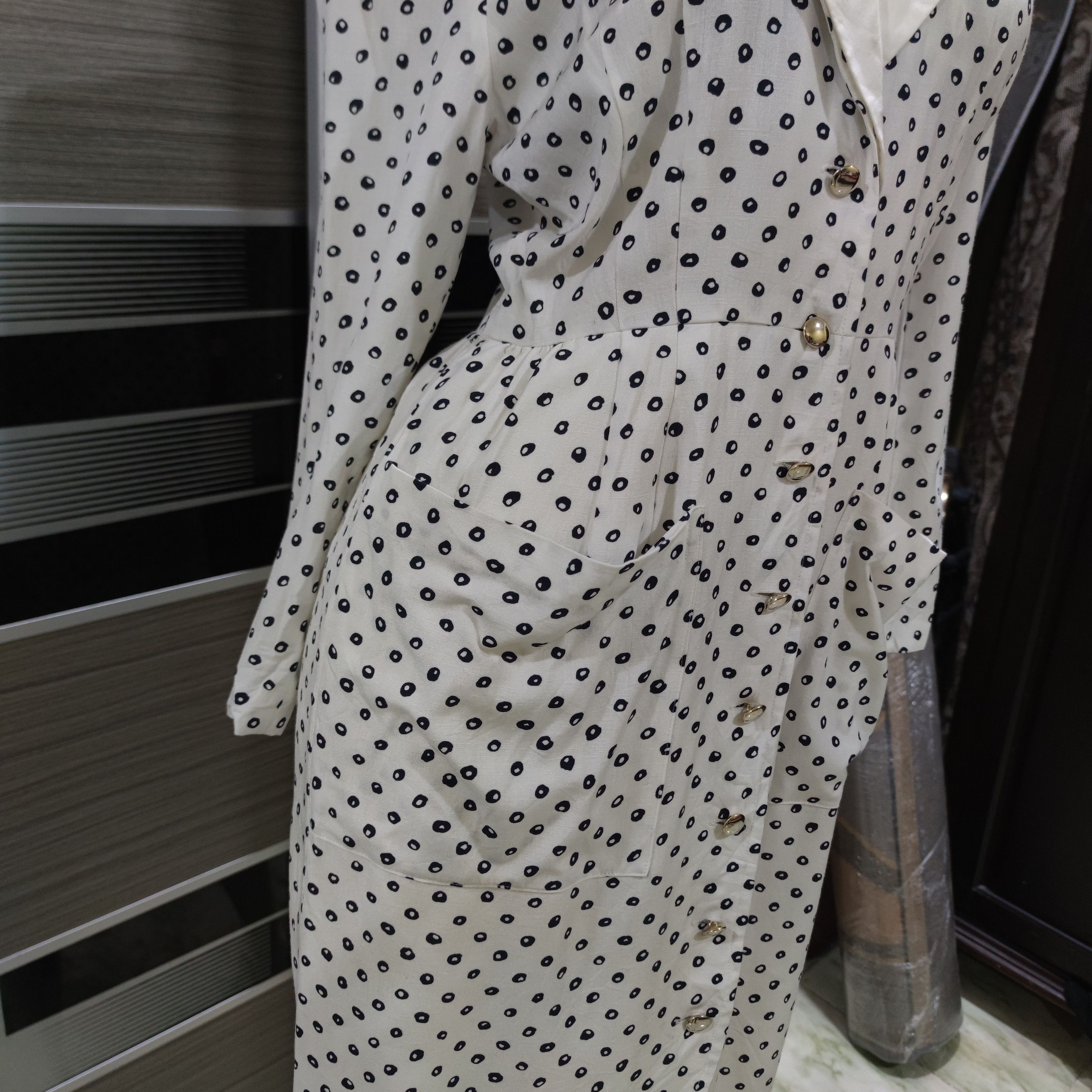 Balenciaga VINTAGE BALENCIAGA PARIS DRESS SIZE 11 Size ONE SIZE - 4 Thumbnail