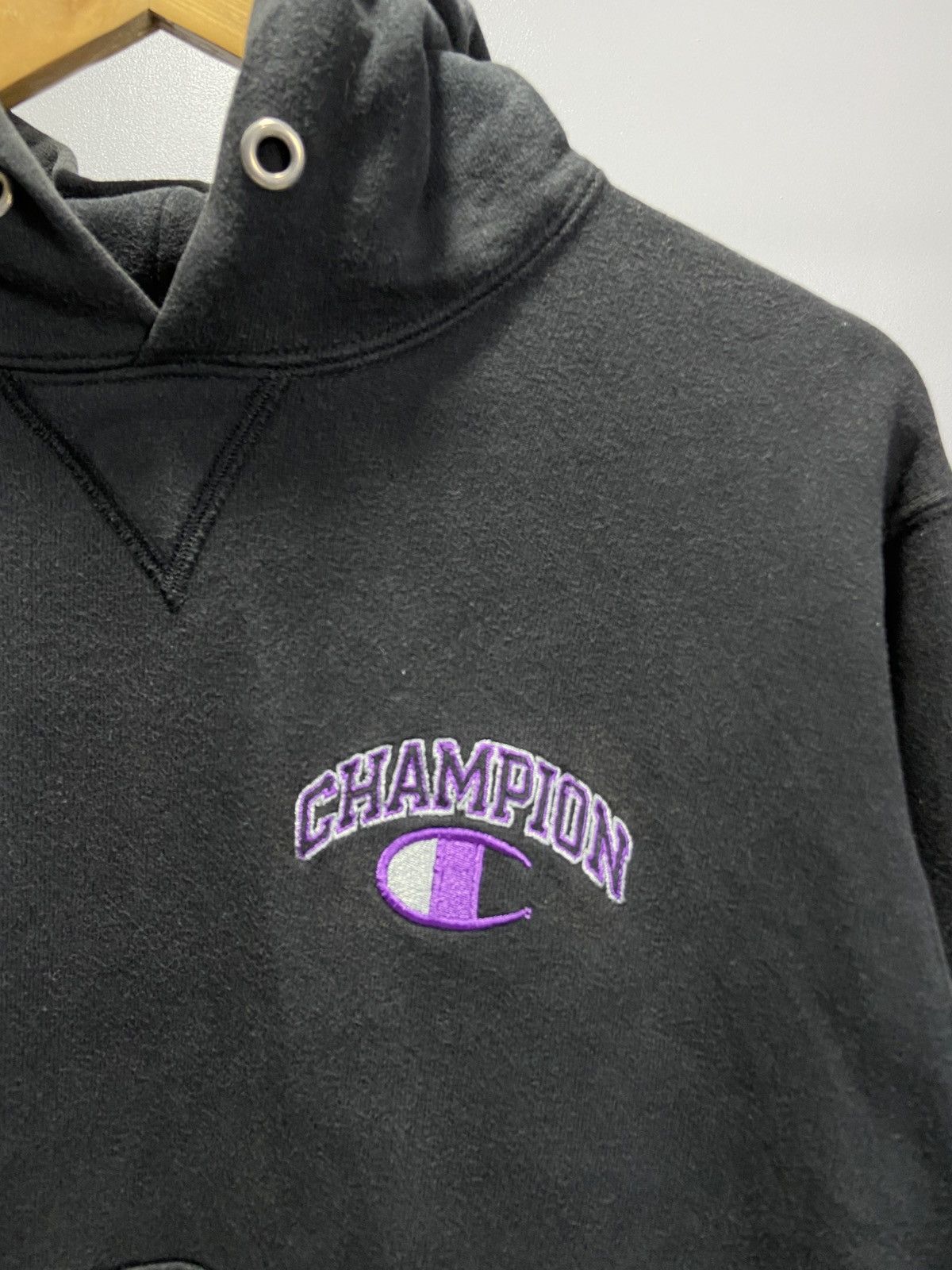 Champion × Vintage Vintage champion spellout logo hoodie Size US M / EU 48-50 / 2 - 4 Thumbnail