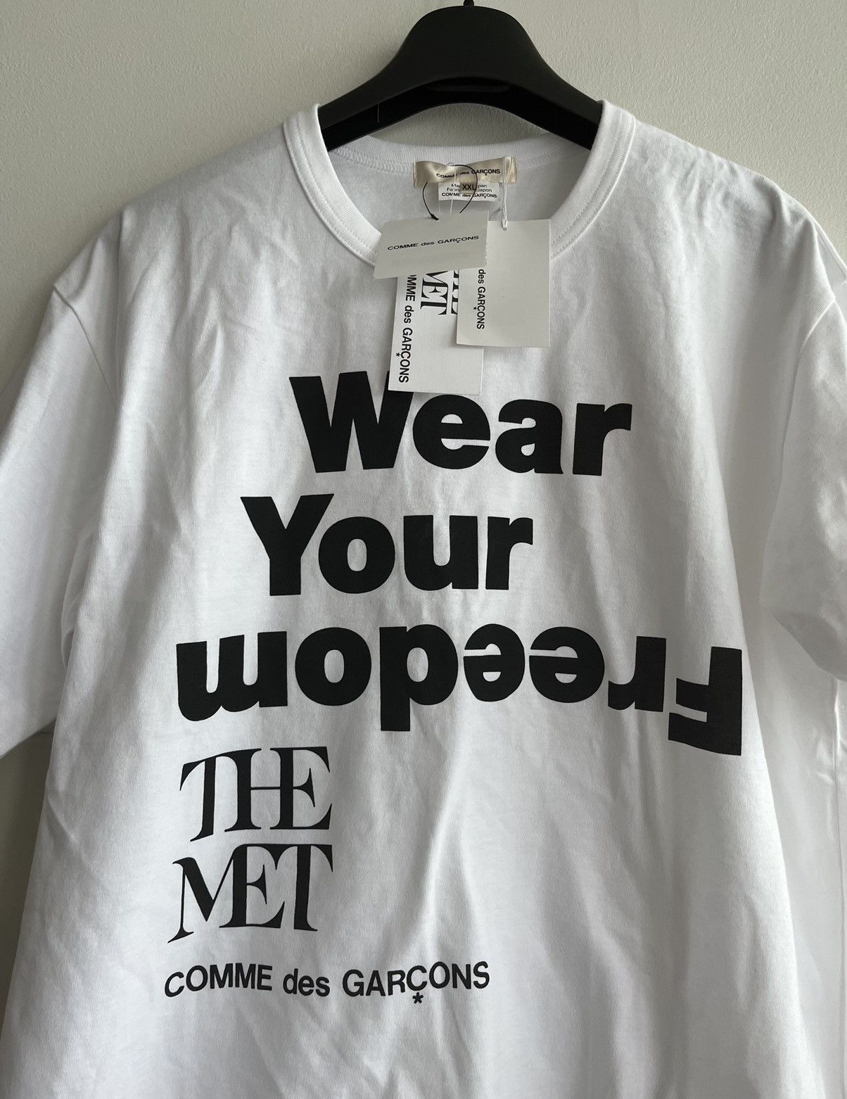 Comme des Garcons Limited Edition Super Rare Comme des Garcons x The Met Tee Size US L / EU 52-54 / 3 - 2 Thumbnail
