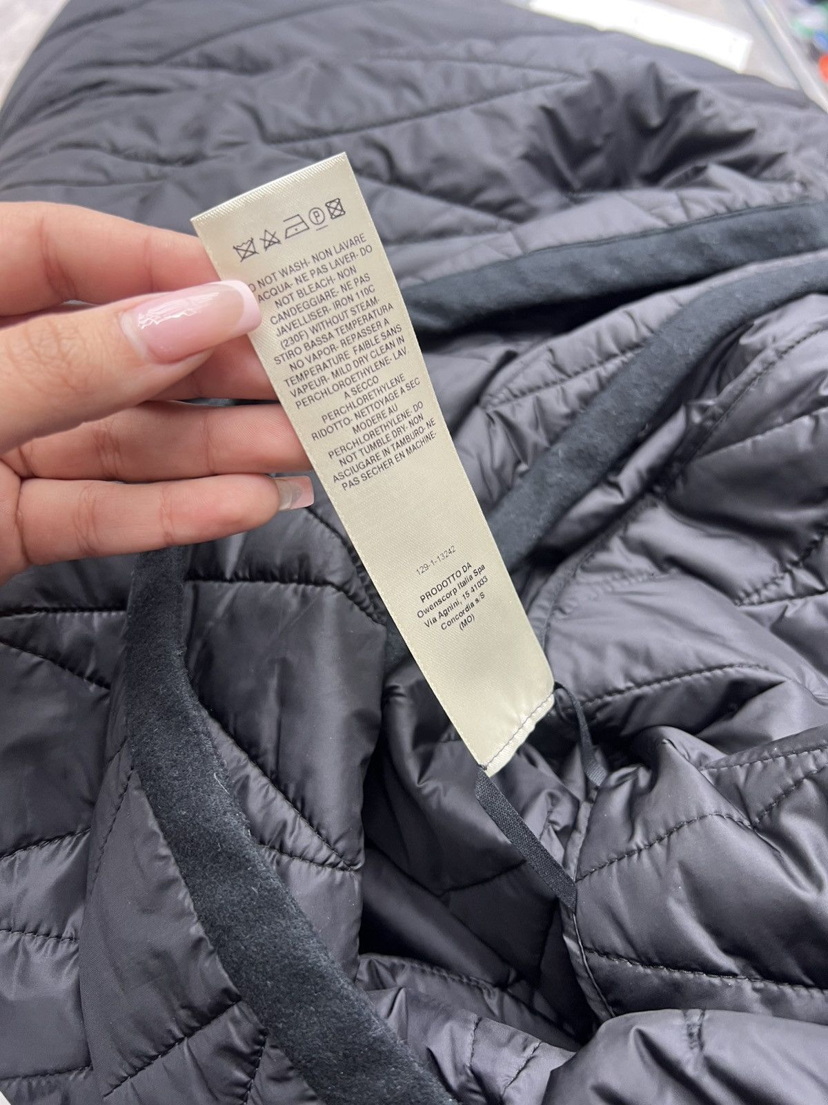 Rick Owens Rick Owens Larry Quilted Liner Jacket Size US S / EU 44-46 / 1 - 9 Thumbnail