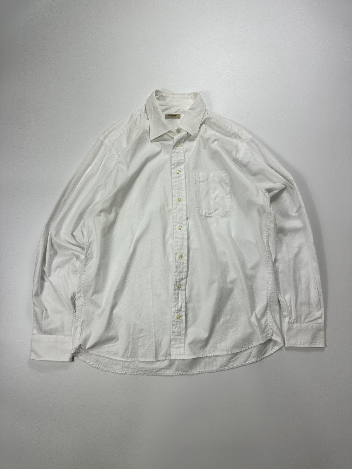 Burberry Burberry London Dress Shirt Made In USA Size US L / EU 52-54 / 3 - 1 Thumbnail