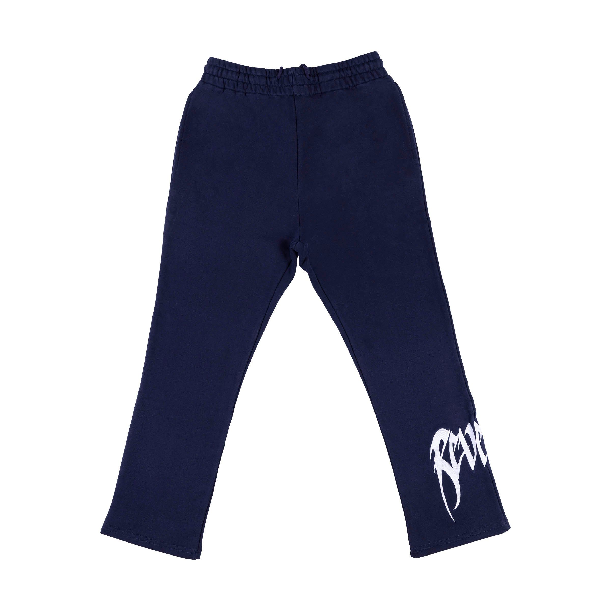 Revenge Navy Embroidered Logo Sweatpants - Revenge Gallery Size US 30 / EU 46 - 3 Thumbnail