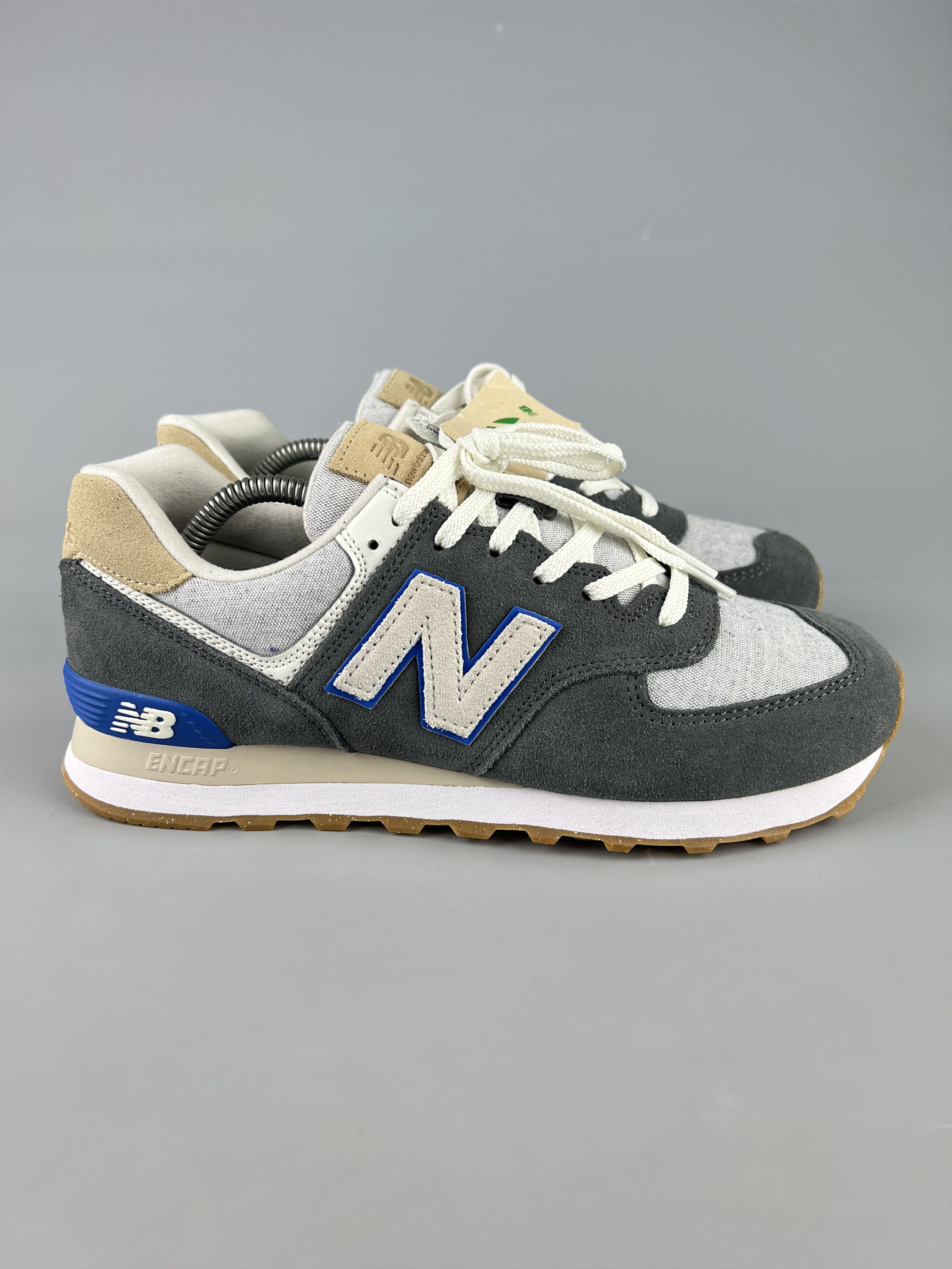 New Balance New Balance 574 Men's Gray Sneakers US8 Size US 8 / EU 41 - 1 Thumbnail