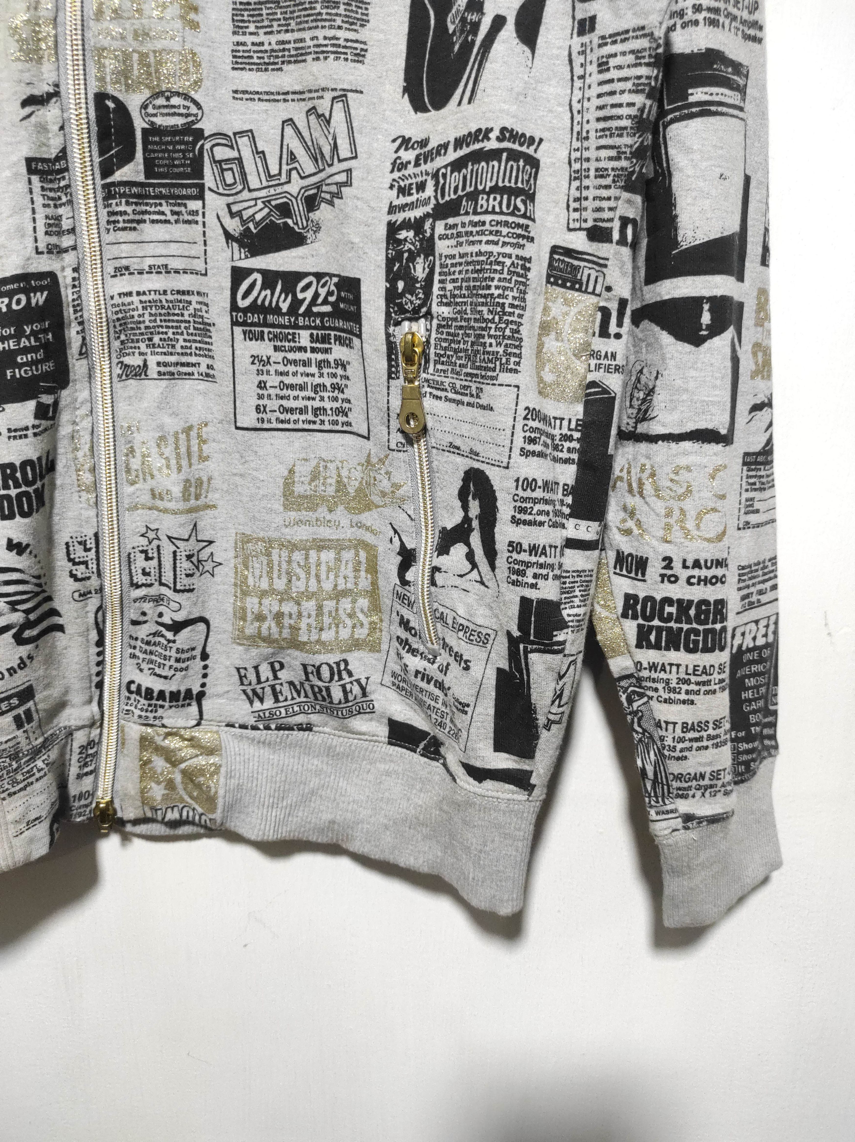 If Six Was Nine Lock Heaven Newspapper Double Zip Fur Hoodie i6w9 LGB style Size US S / EU 44-46 / 1 - 18 Thumbnail