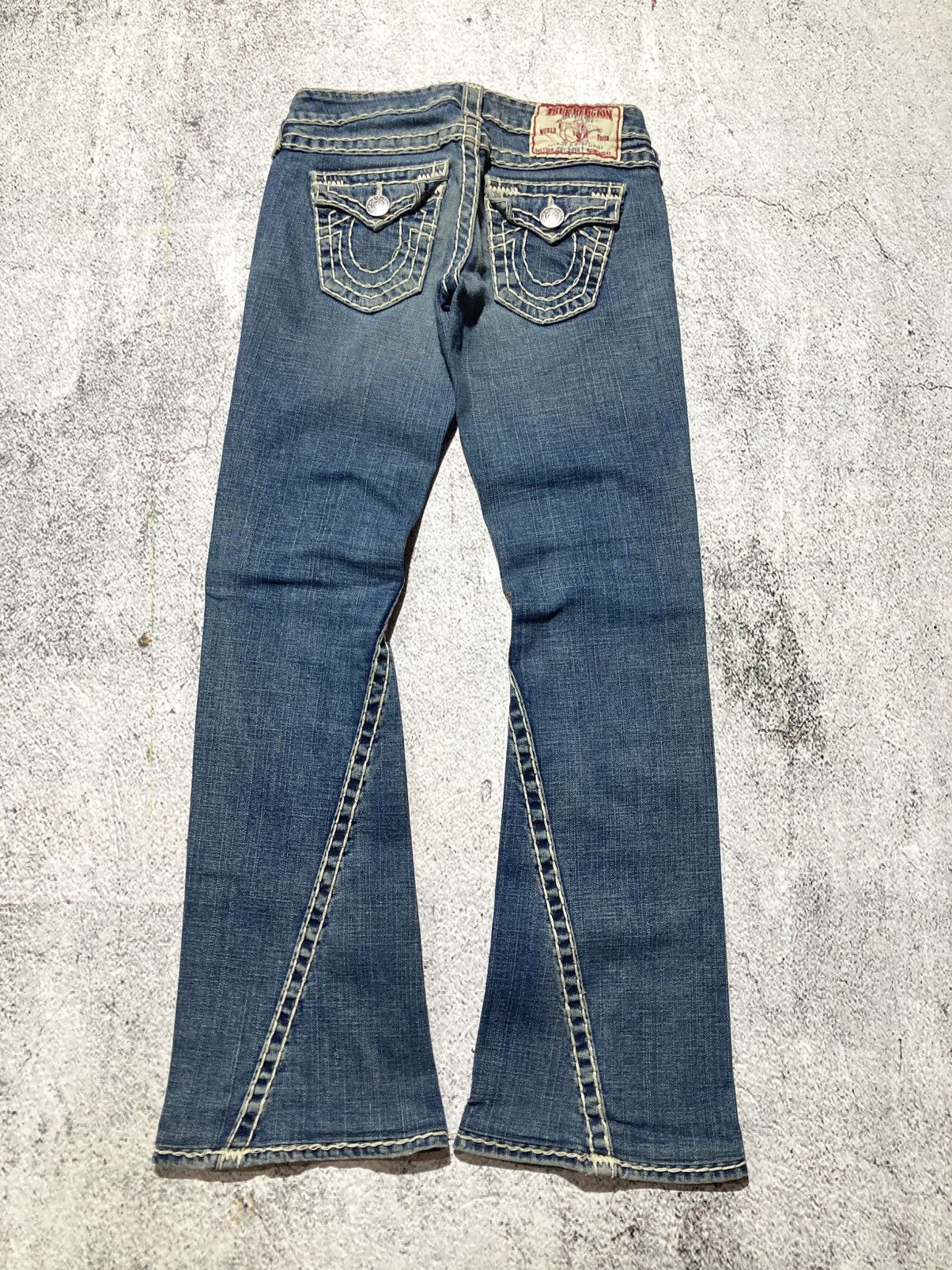 True Religion Vintage True Religion USA Bootcut Flared Denim Jeans Blue Size US 28 / EU 44 - 2 Thumbnail