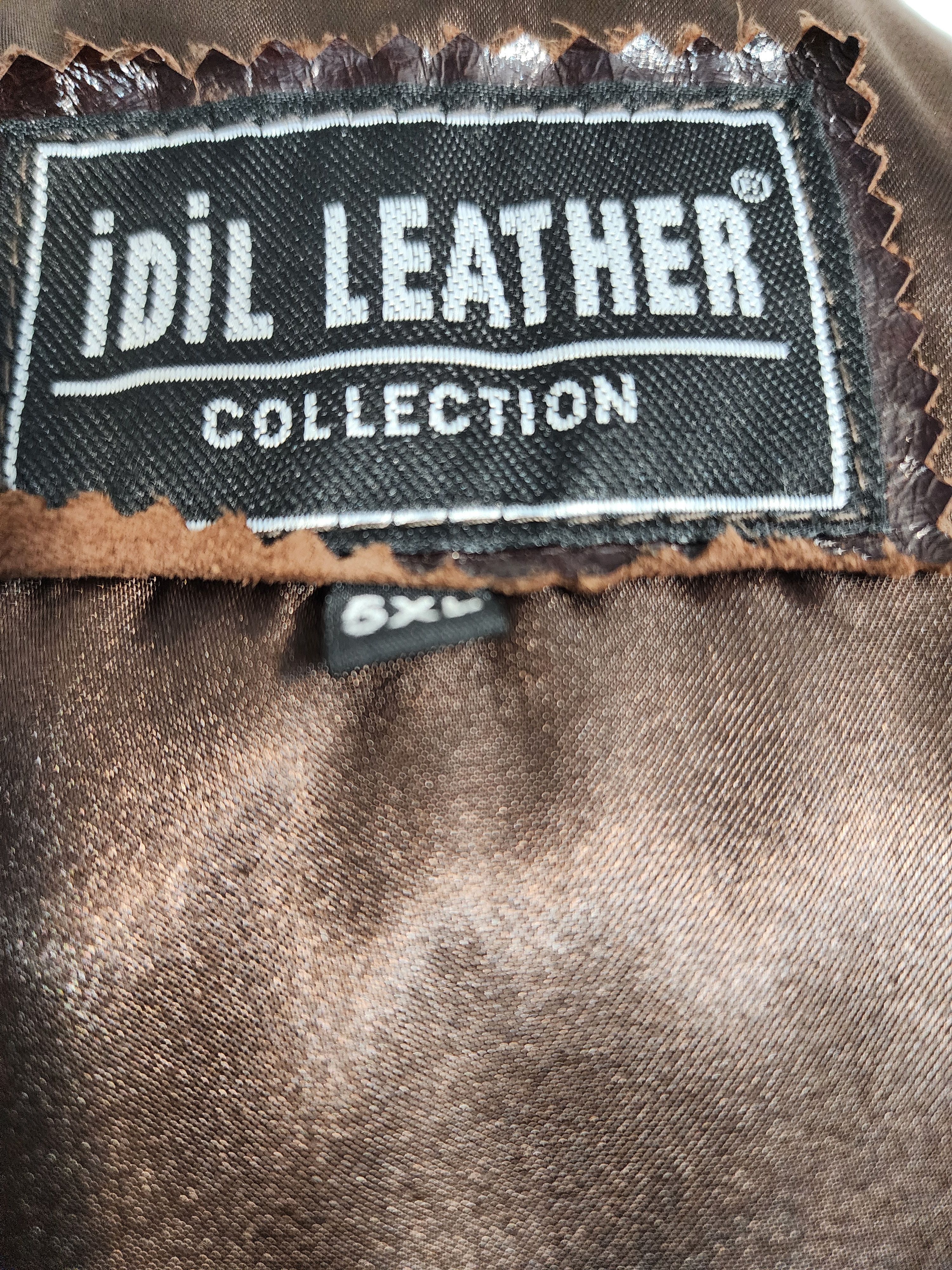 Genuine Leather Brown Leather Jacket: Women's Coat Size 3XL / US 20-22 - 9 Thumbnail