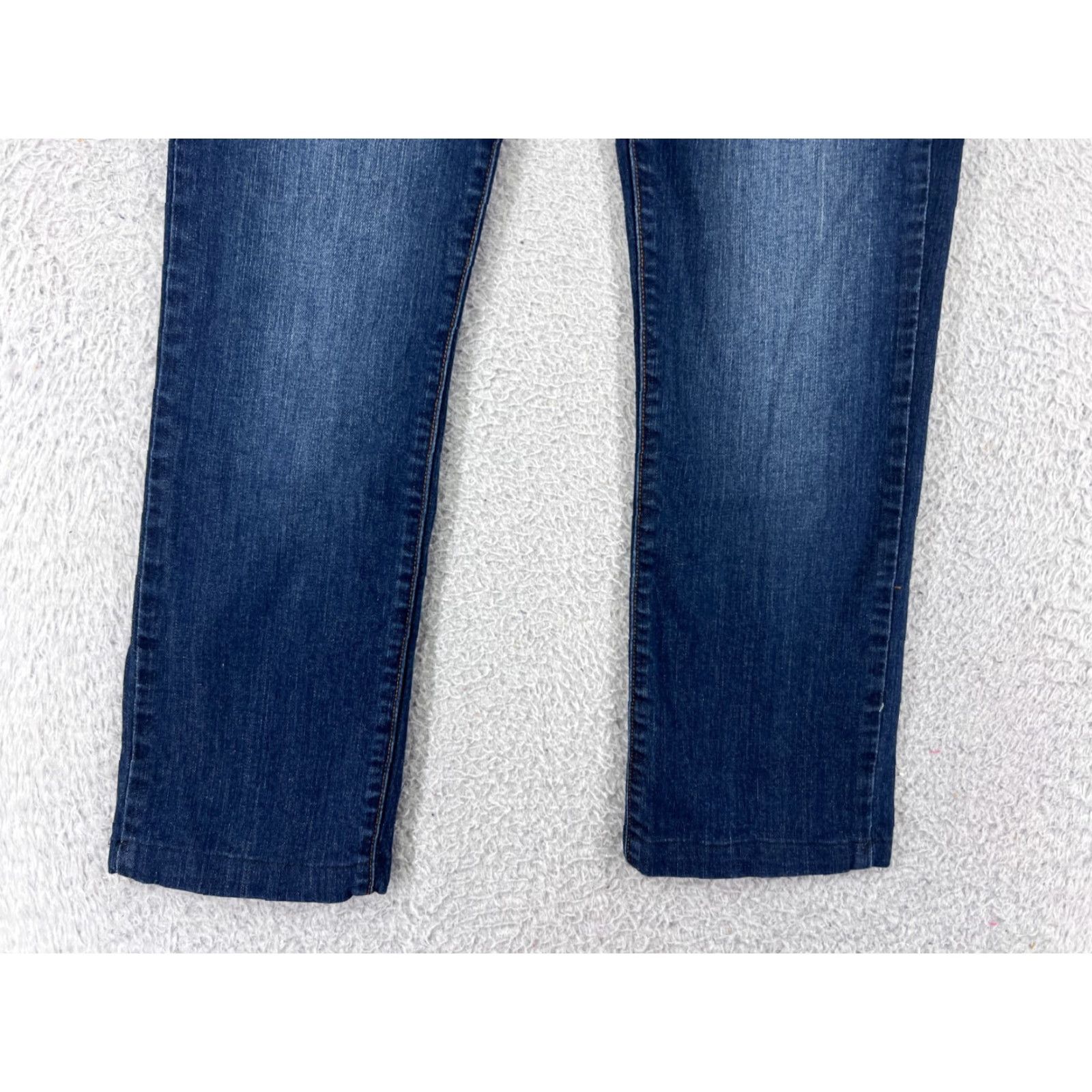 Lucky Brand Lucky Brand Jeans Women's Blue Denim Straight Pants 2 Low Rise Cotton Blend 5-Pocket Size 26" / US 2 / IT 38 - 5 Thumbnail