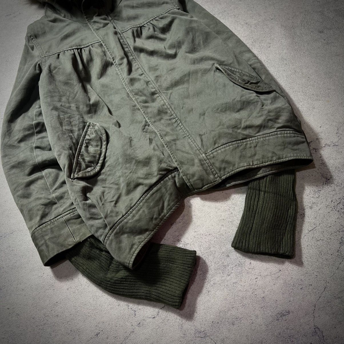 Japanese Brand Crazy Fur Moussy Raccon Gothic Ifsix Lgb Kmrii Style Jacket Size US M / EU 48-50 / 2 - 2 Thumbnail