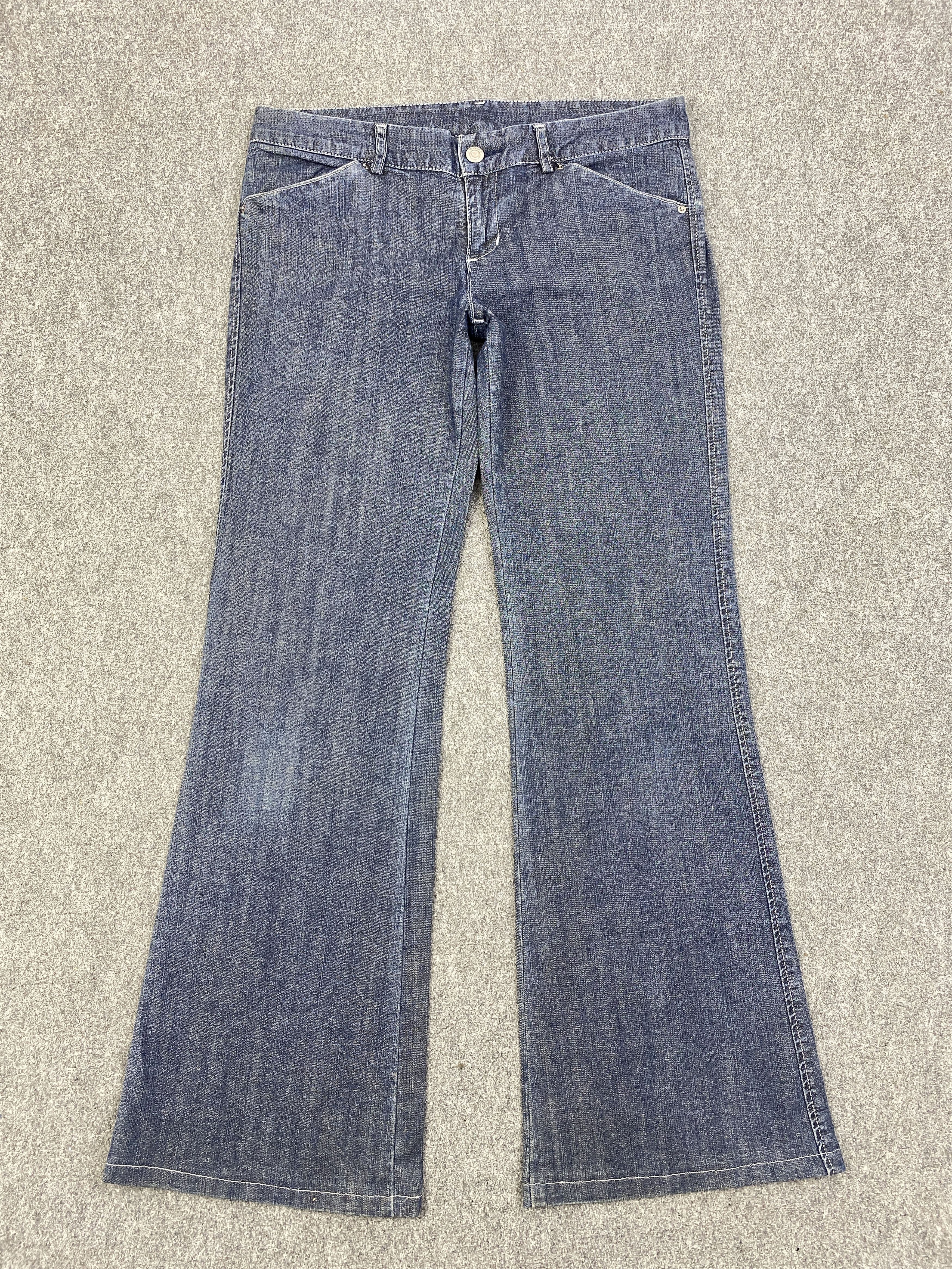 Uniqlo Vintage Uniqlo Flared Bootcut Jeans DP2843 Size US 31 - 1 Thumbnail