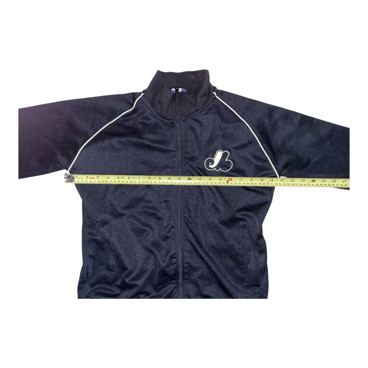 Other Montreal Expos Full zip track Black Jacket Men Size Medium Size US M / EU 48-50 / 2 - 9 Thumbnail