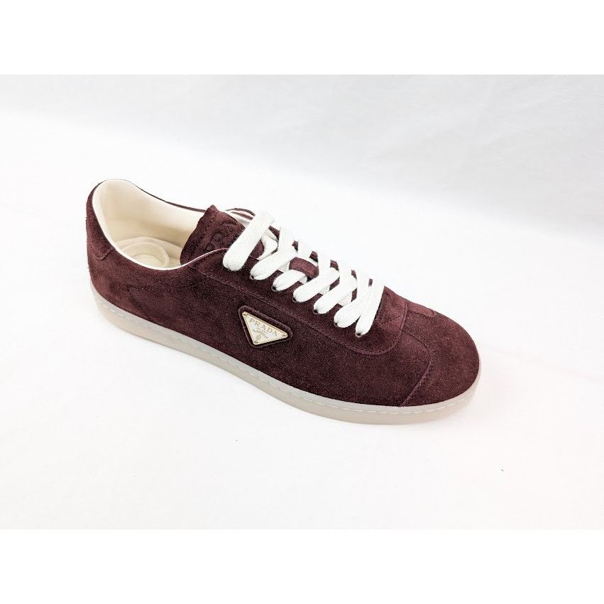 Prada o1rshd1 Low-Top Sneakers in Bordeaux Size US 9.5 / EU 42-43 - 2 Thumbnail