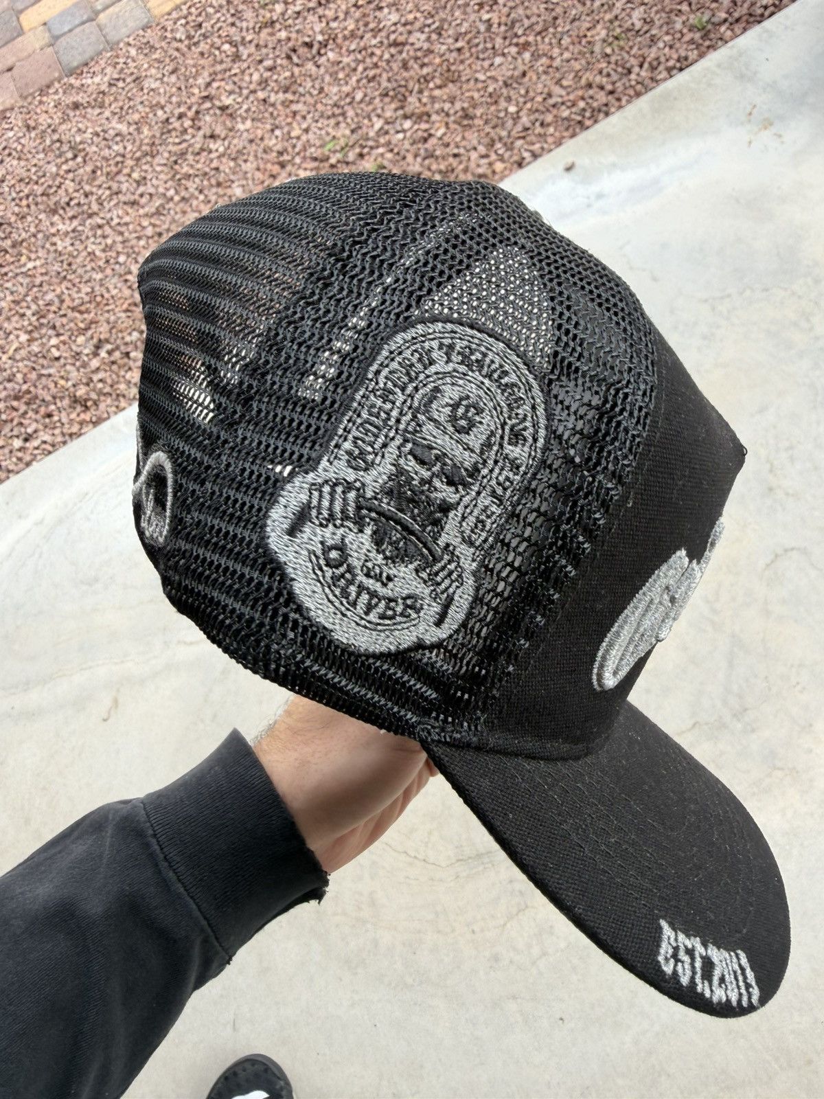 Godspeed Godspeed GS Forever Trucker Hat – Black / 3M Reflective Size ONE SIZE - 4 Thumbnail