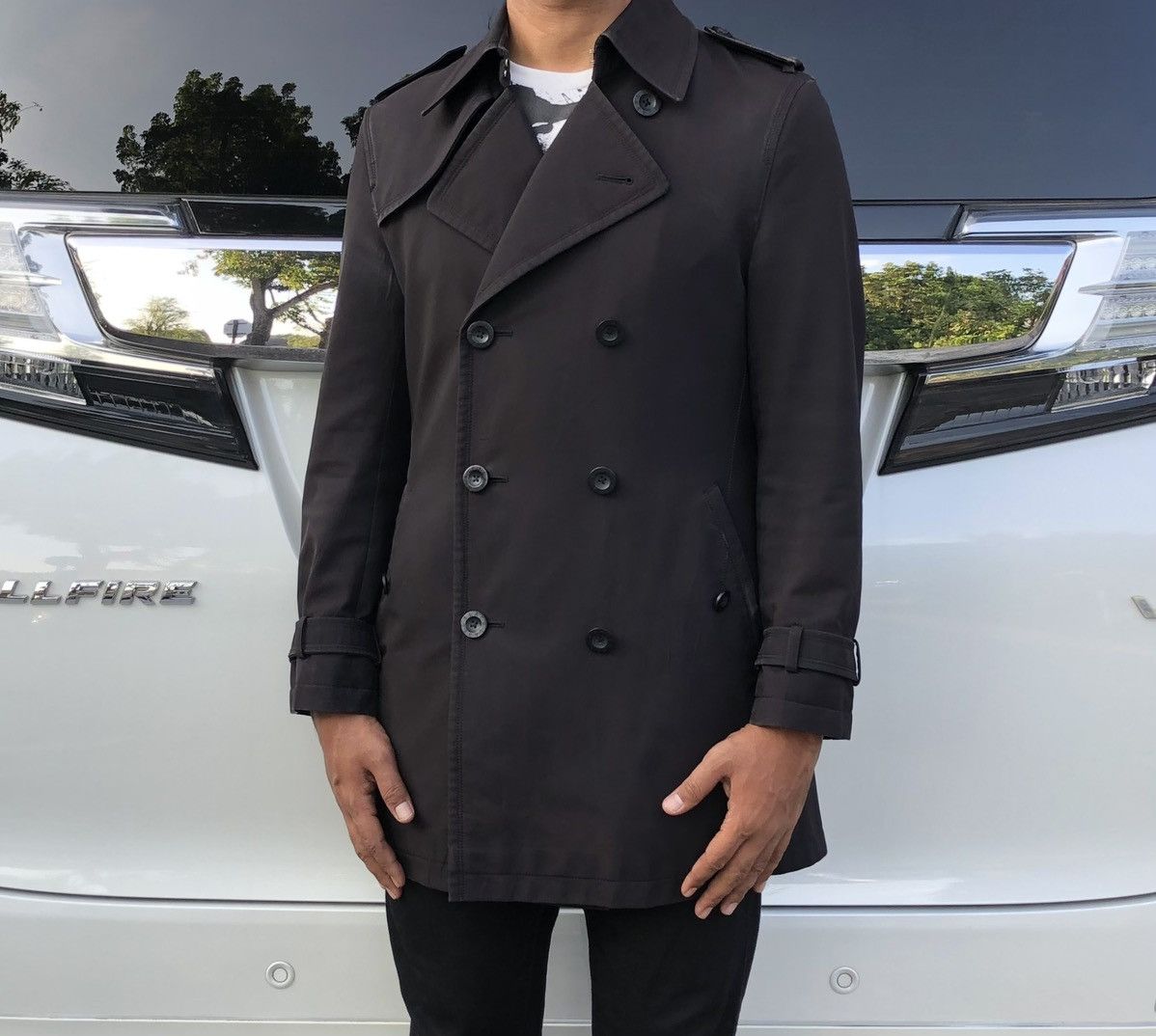 Burberry Burberry Black Label Lined Novacheck Trench Coat Size US M / EU 48-50 / 2 - 3 Thumbnail