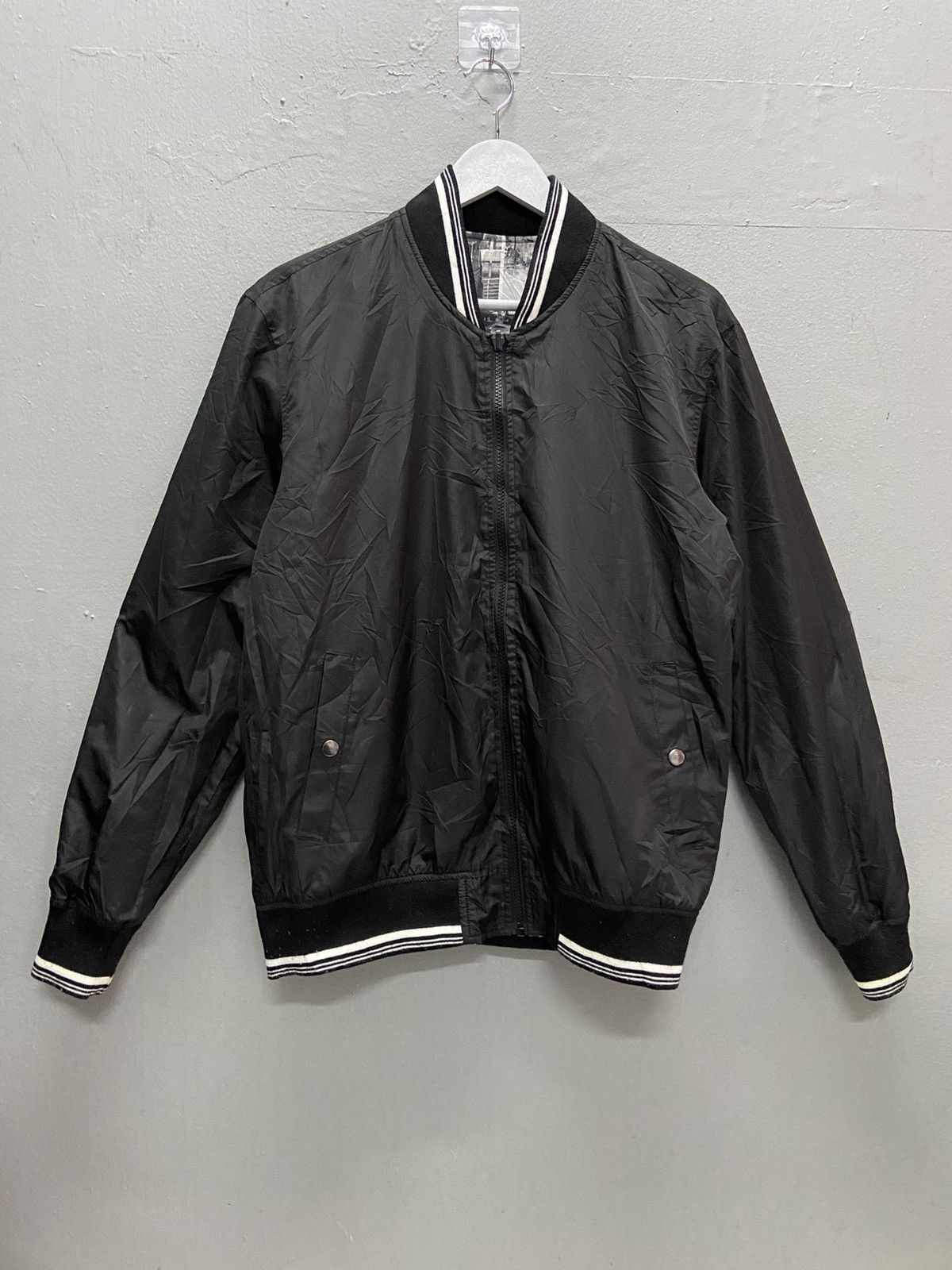 Japanese Brand SUGGESTION FULL ART STREET REVERSIBLE LIGHT JACKET Size US M / EU 48-50 / 2 - 3 Thumbnail