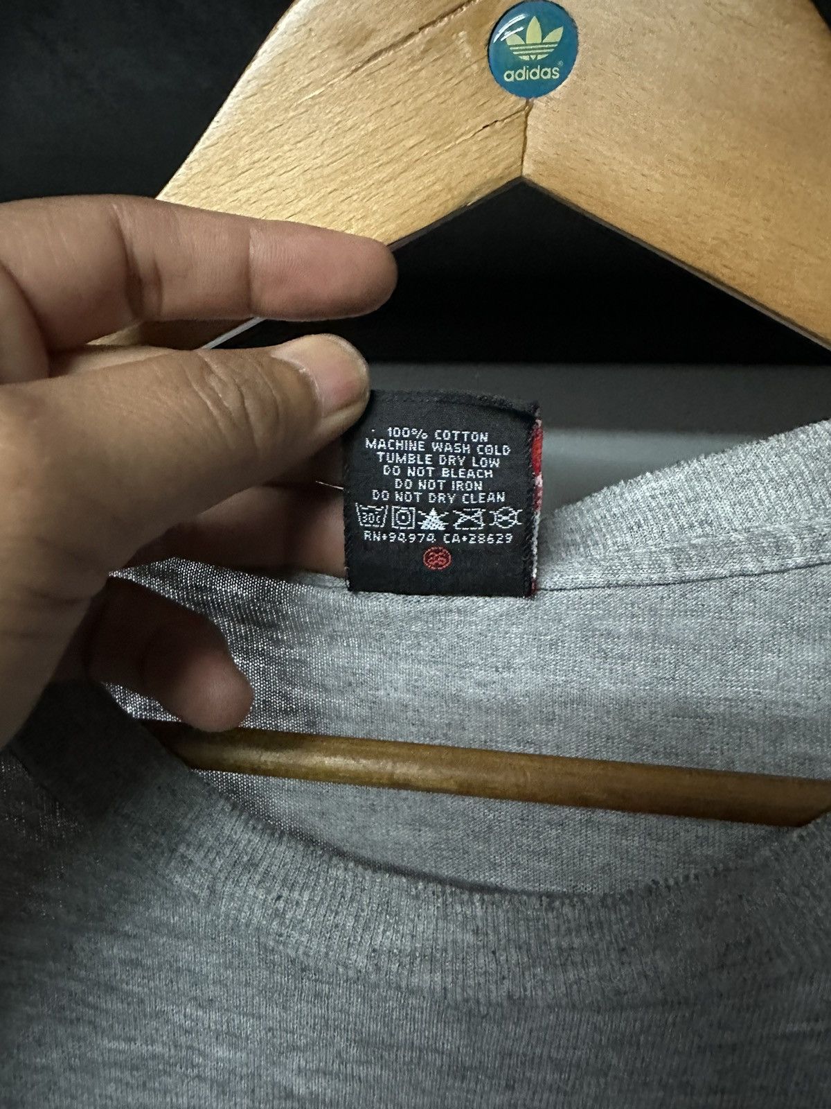 Stussy × Vintage Vintage Stussy Knowledge Is King Distressed Tee Size US XL / EU 56 / 4 - 8 Thumbnail
