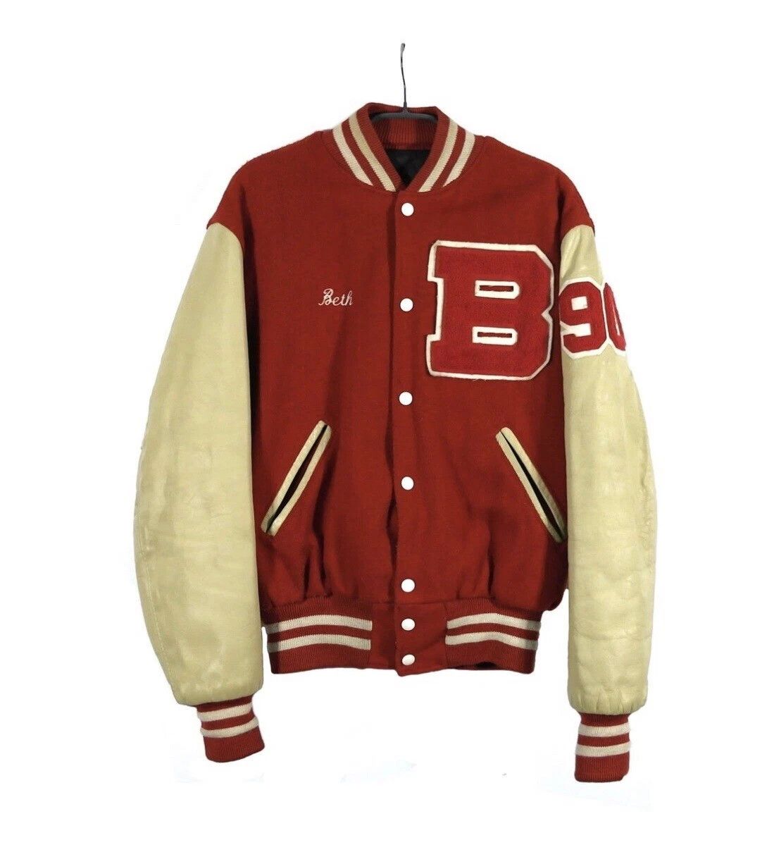 Other Brussels Raiders Vintage CC1 Varsity Bomber Jacket Size US M / EU 48-50 / 2 - 1 Thumbnail