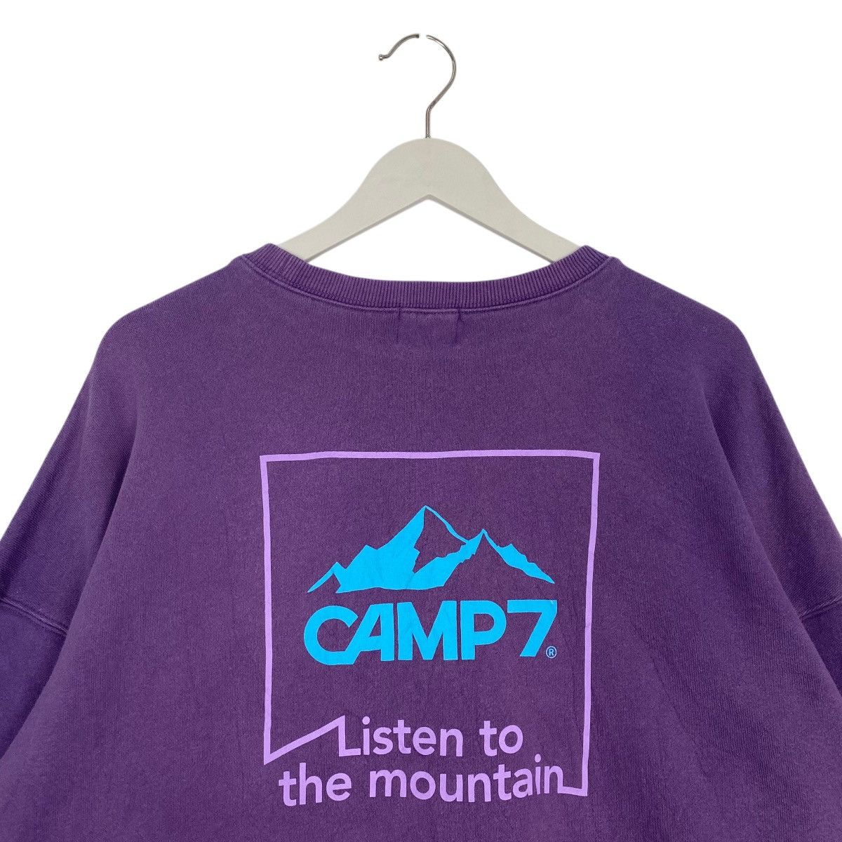 Vintage Vintage Camp7 Sweatshirt Crewneck Big Logo Back Hit Purple Size US M / EU 48-50 / 2 - 6 Thumbnail