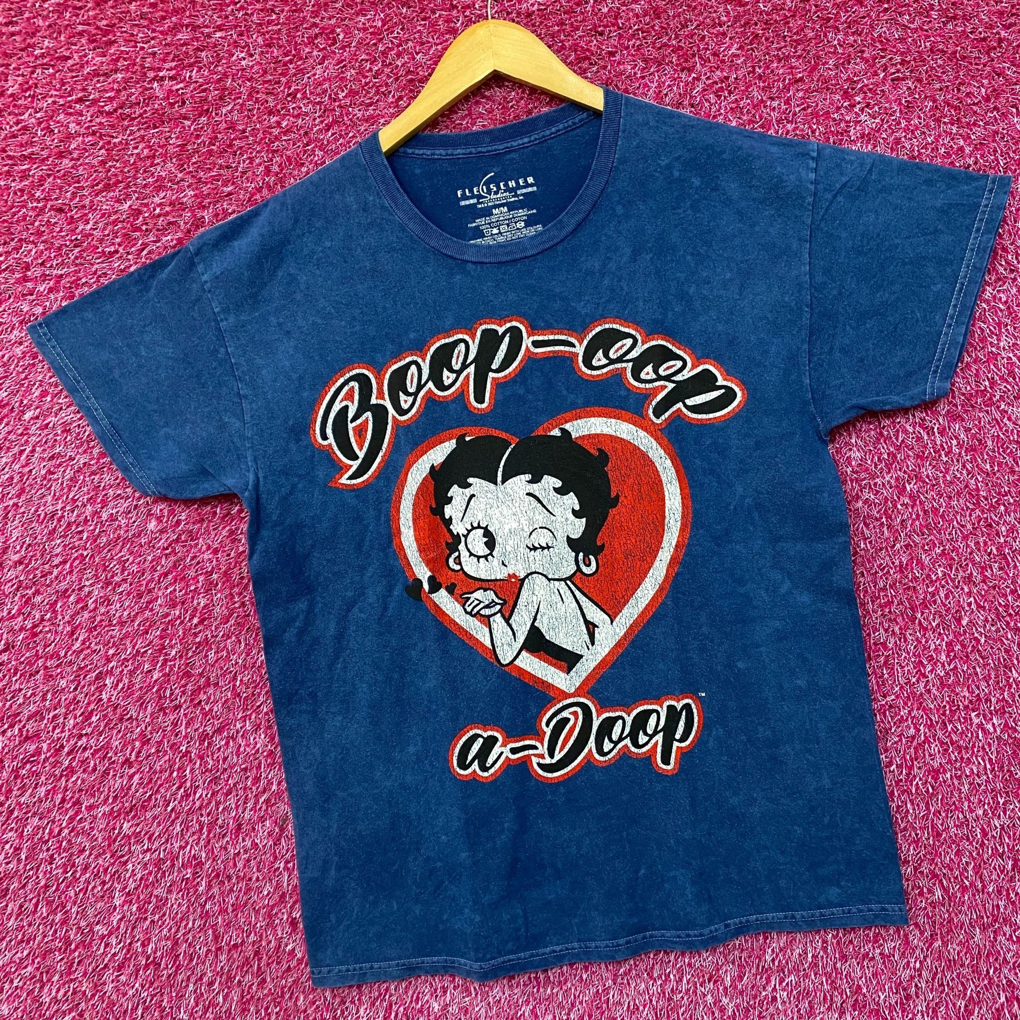 Other Betty Boop Boop-Oop-A-Doop Heart Art Graphic T-Shirt Medium Size US M / EU 48-50 / 2 - 3 Thumbnail