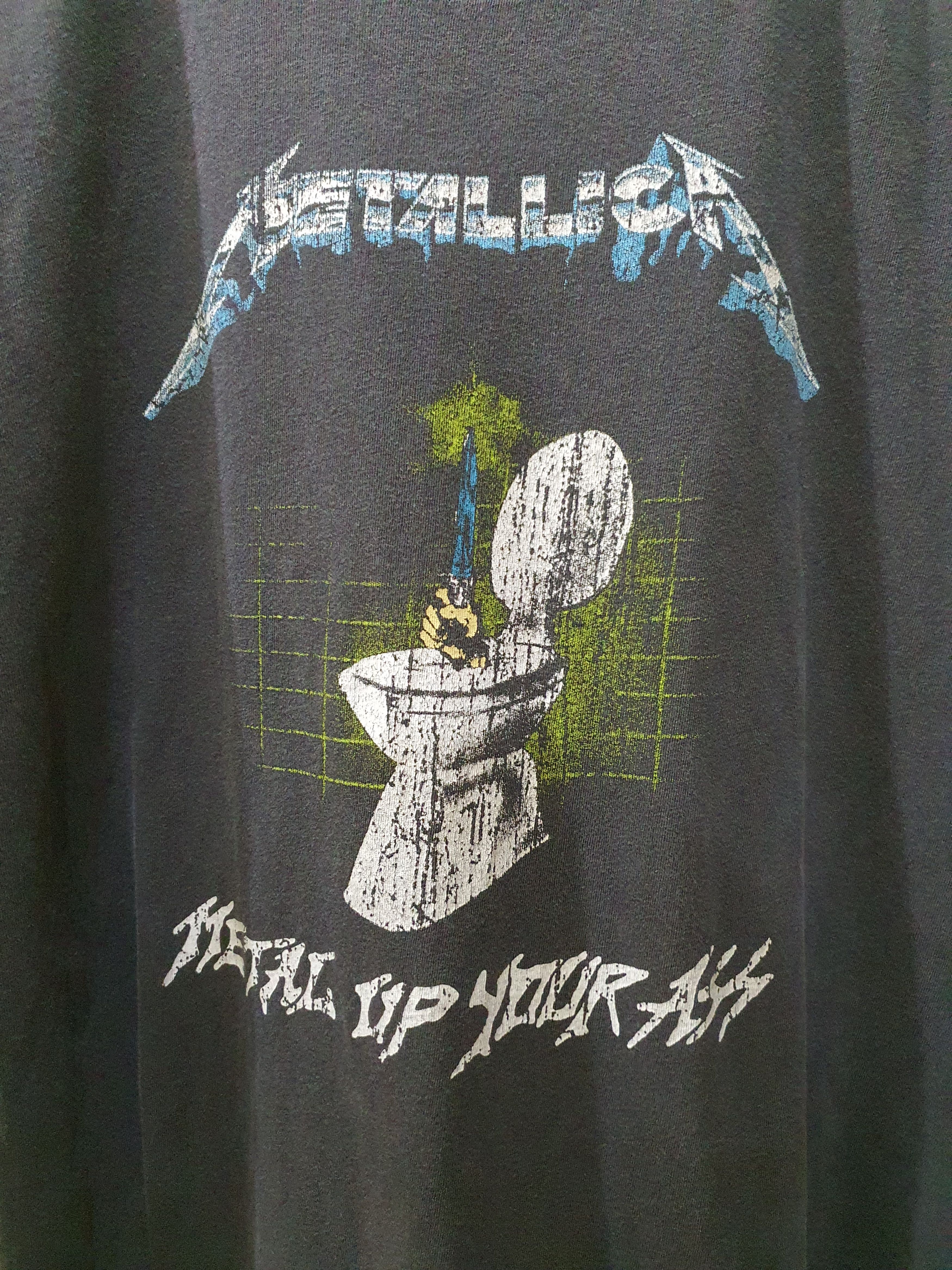 Band Tees Metallica "Metal Up Your Ass" t-shirt Size US M / EU 48-50 / 2 - 5 Thumbnail