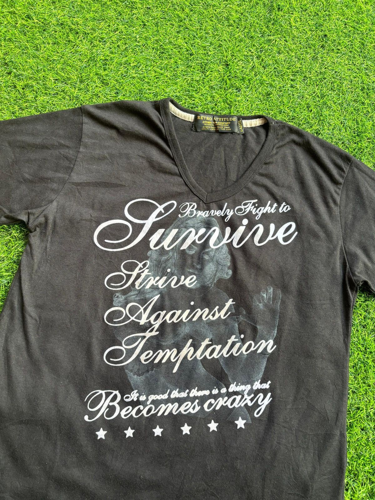 Hysteric Glamour Y2k Retro Attitude Hysteric Style Tshirt Size US L / EU 52-54 / 3 - 3 Thumbnail