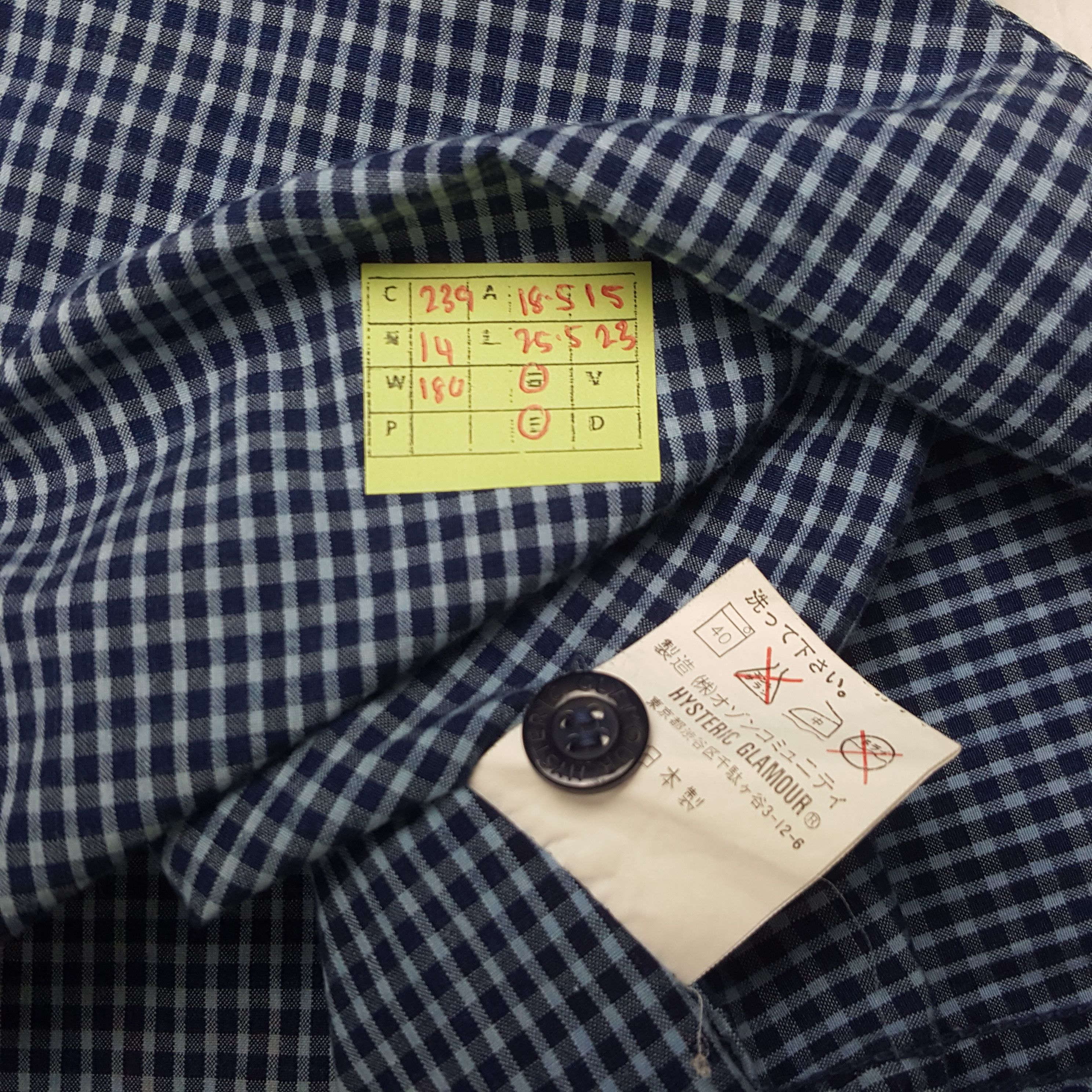 Hysteric Glamour × Japanese Brand × Vintage Vintage Hysteric Glamour Japanese Brand Shirt Button Up Size US S / EU 44-46 / 1 - 8 Thumbnail