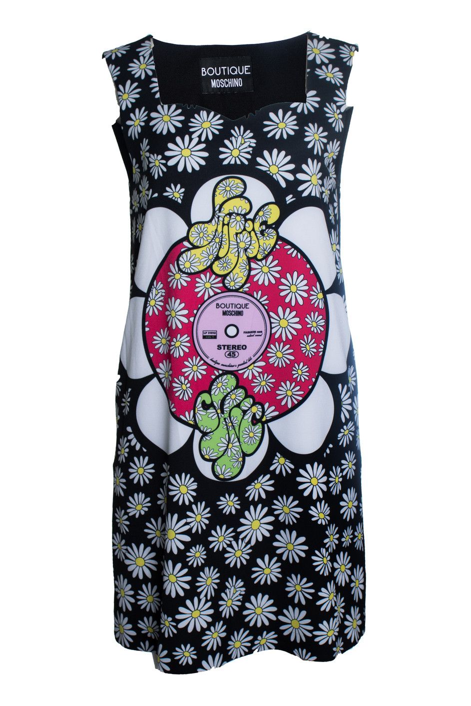 Moschino Boutique Moschino, Black sleeveless dress Size S / US 4 / IT 40 - 1 Thumbnail