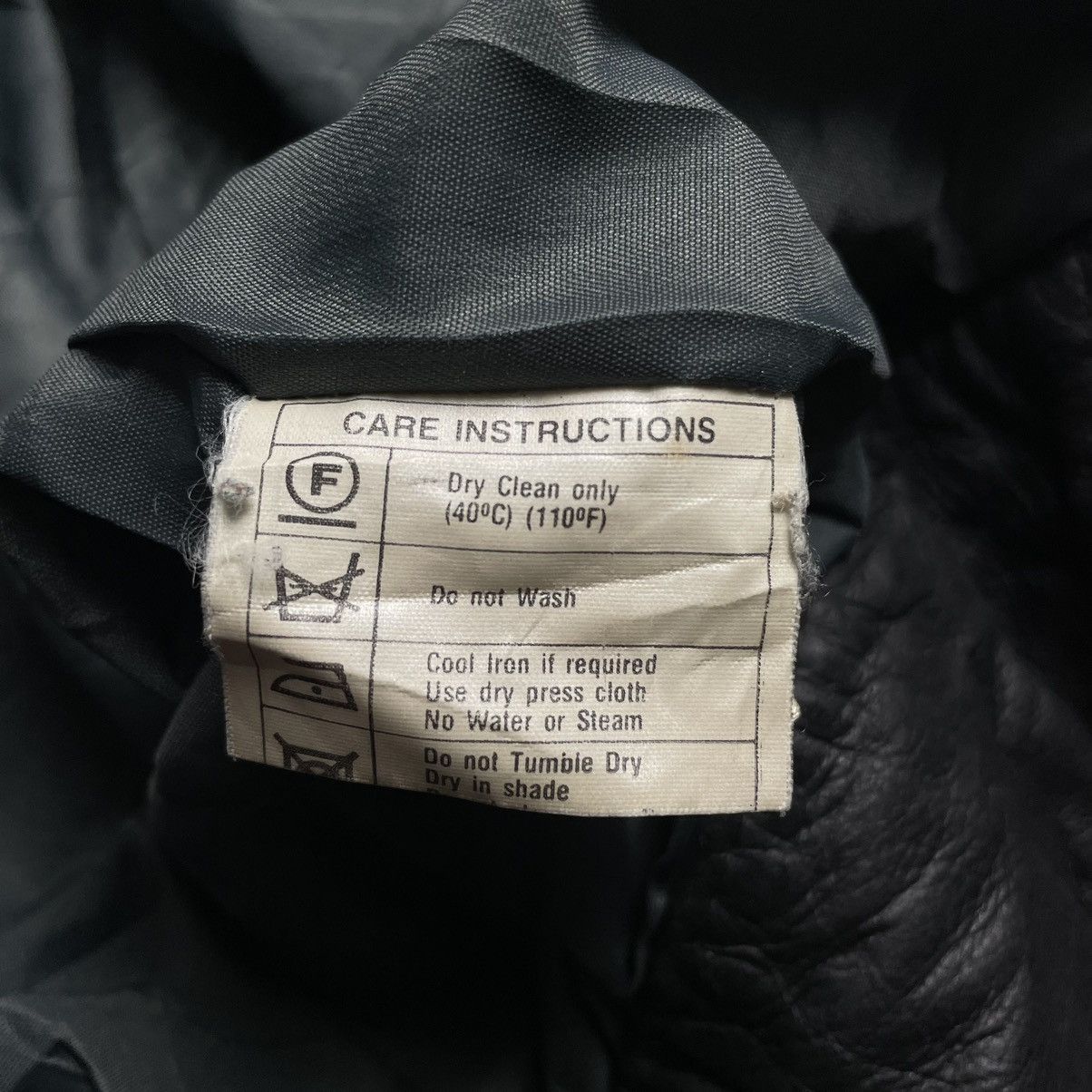 Genuine Leather VINTAGE HIDE SHOP MADE IN NEW ZEALAND LEATHER JACKET Size US L / EU 52-54 / 3 - 10 Thumbnail