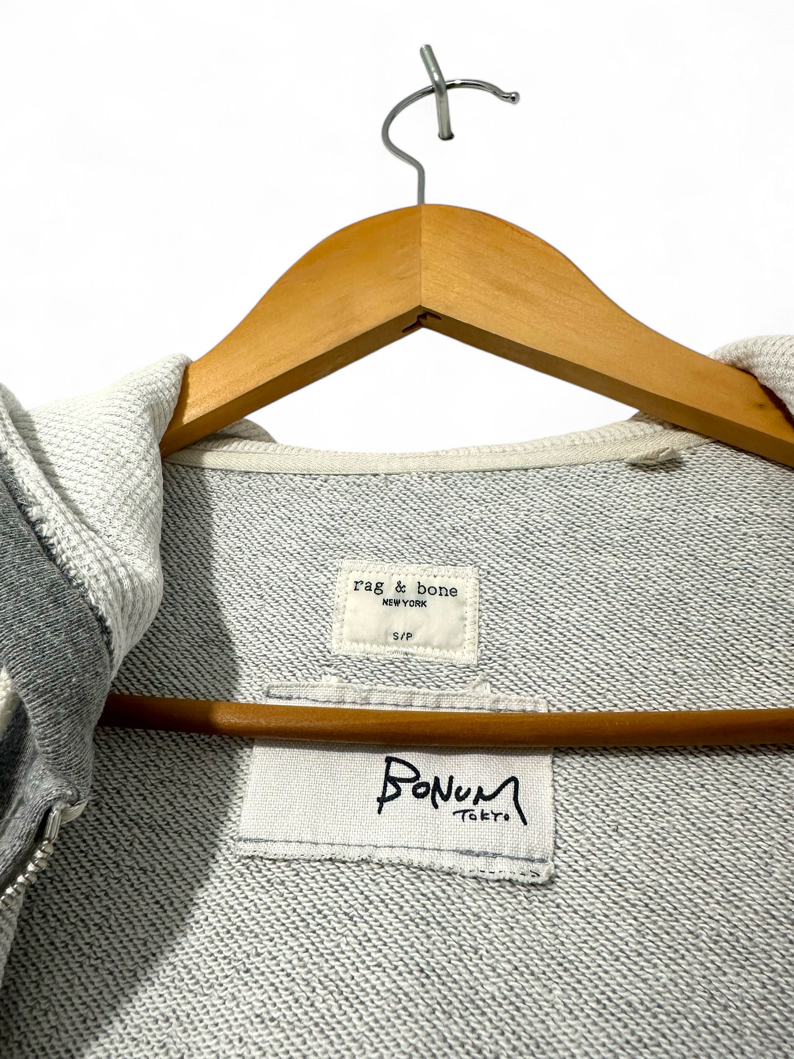Japanese Brand × Rag & Bone Rag & Bone x BONUM CLASSIC ZIP HOODIE Made In Japan Size US S / EU 44-46 / 1 - 5 Thumbnail