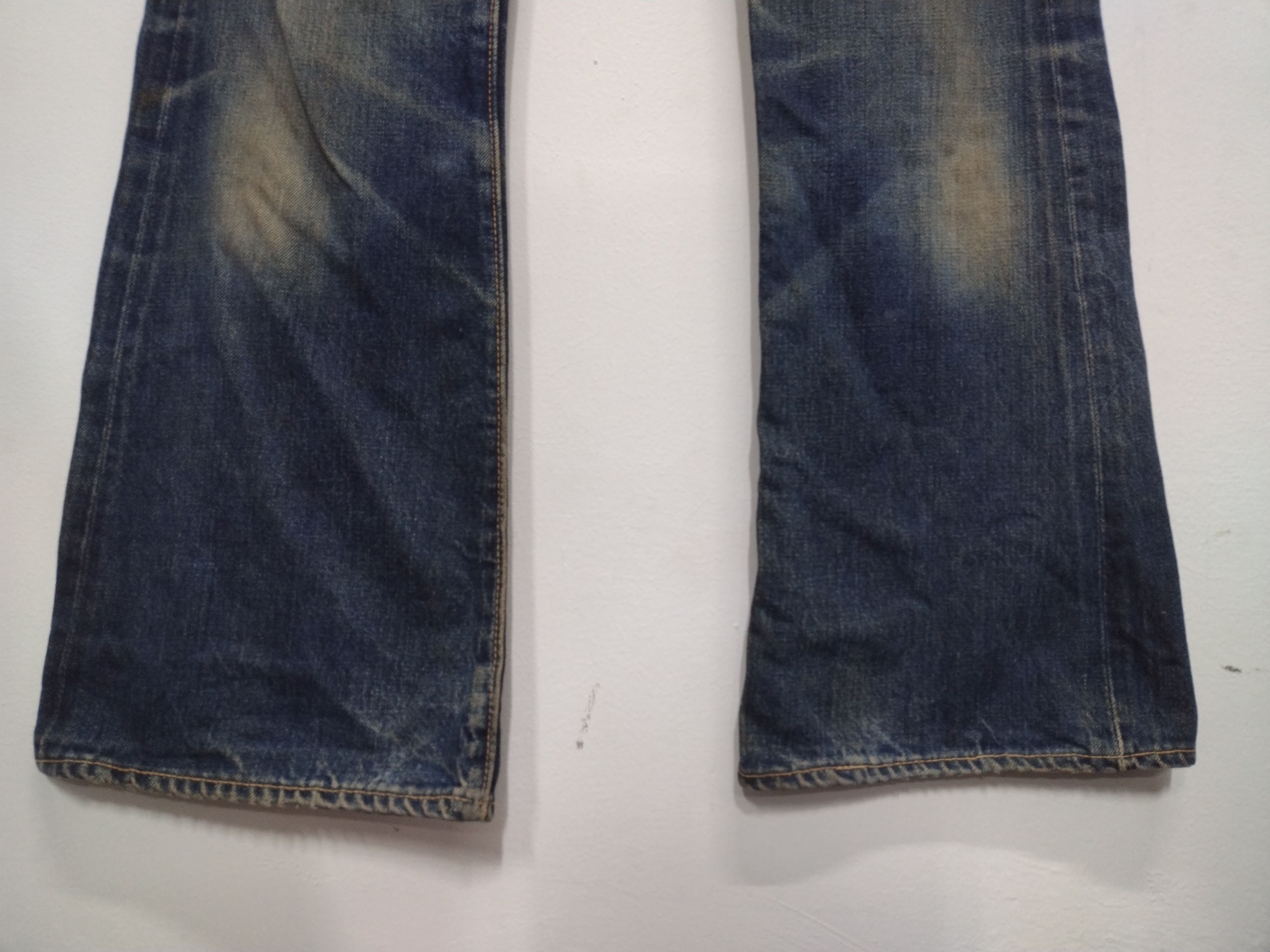 Edwin Vintage 70/80's Edwin Ladies Boot Cut Flared Denim Jeans🎉 Size 28" / US 6 / IT 42 - 7 Thumbnail