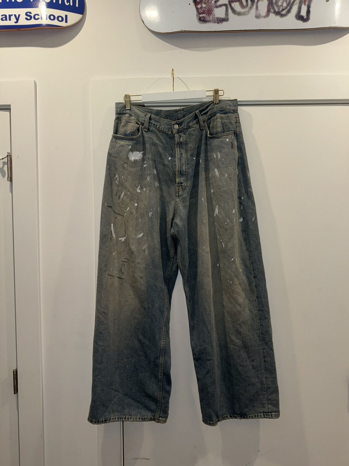 Acne Studios Loose fit trousers 1981 | Grailed