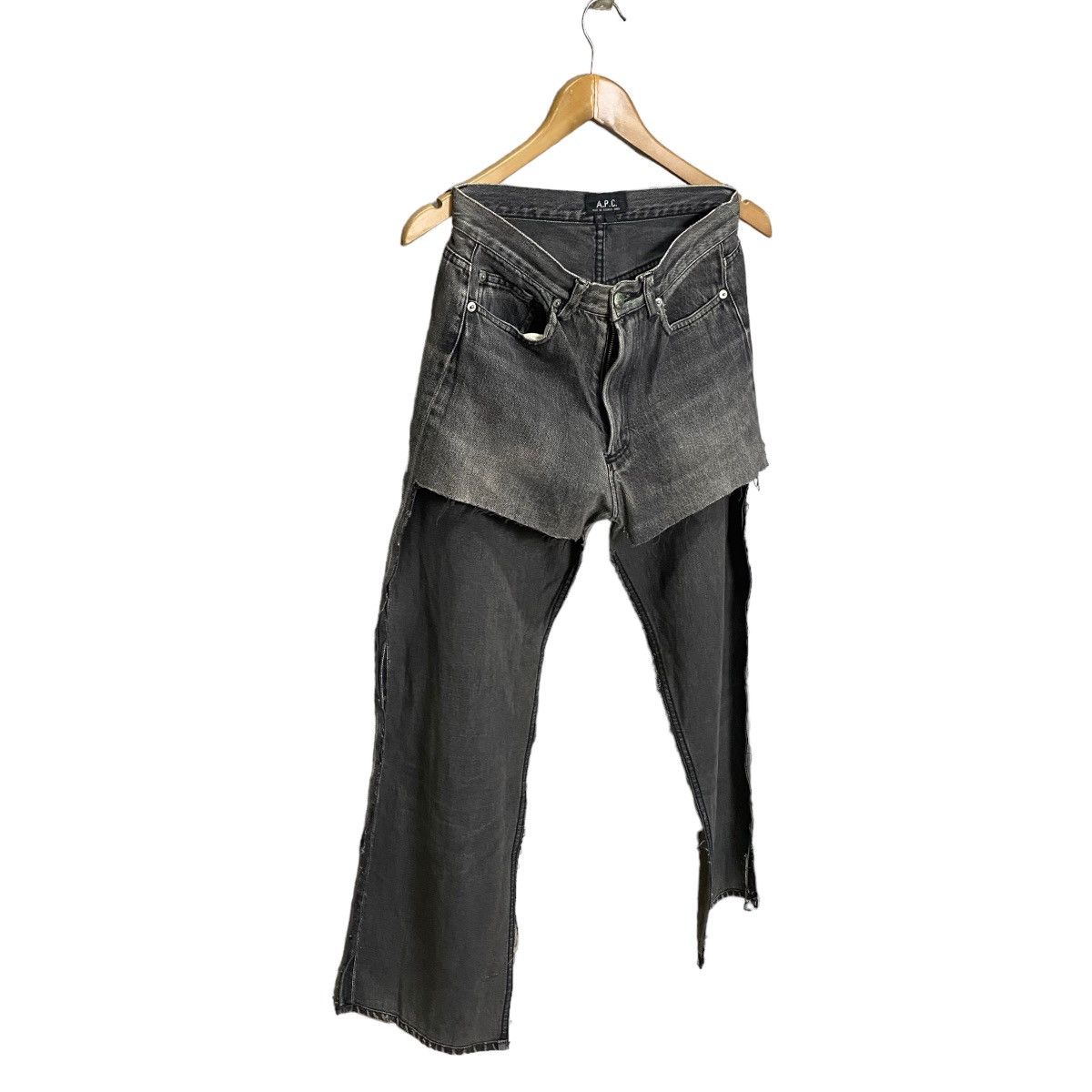A.P.C. × Japanese Brand APC distressed denim pant Size US 30 / EU 46 - 4 Thumbnail