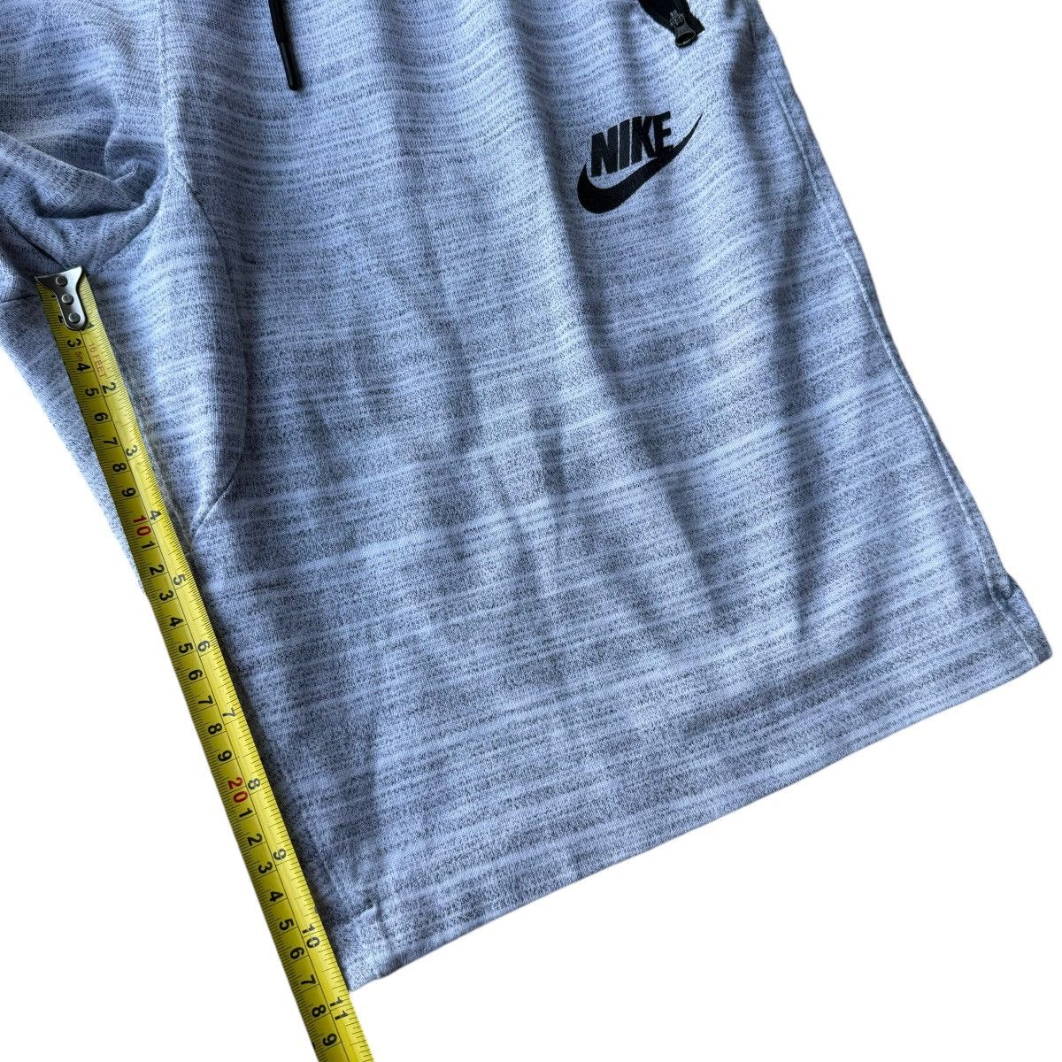 Japanese Brand × Nike Nike Tech Fleece Loose Gray Gym Shorts Knitted Advanced Size US 34 / EU 50 - 9 Thumbnail