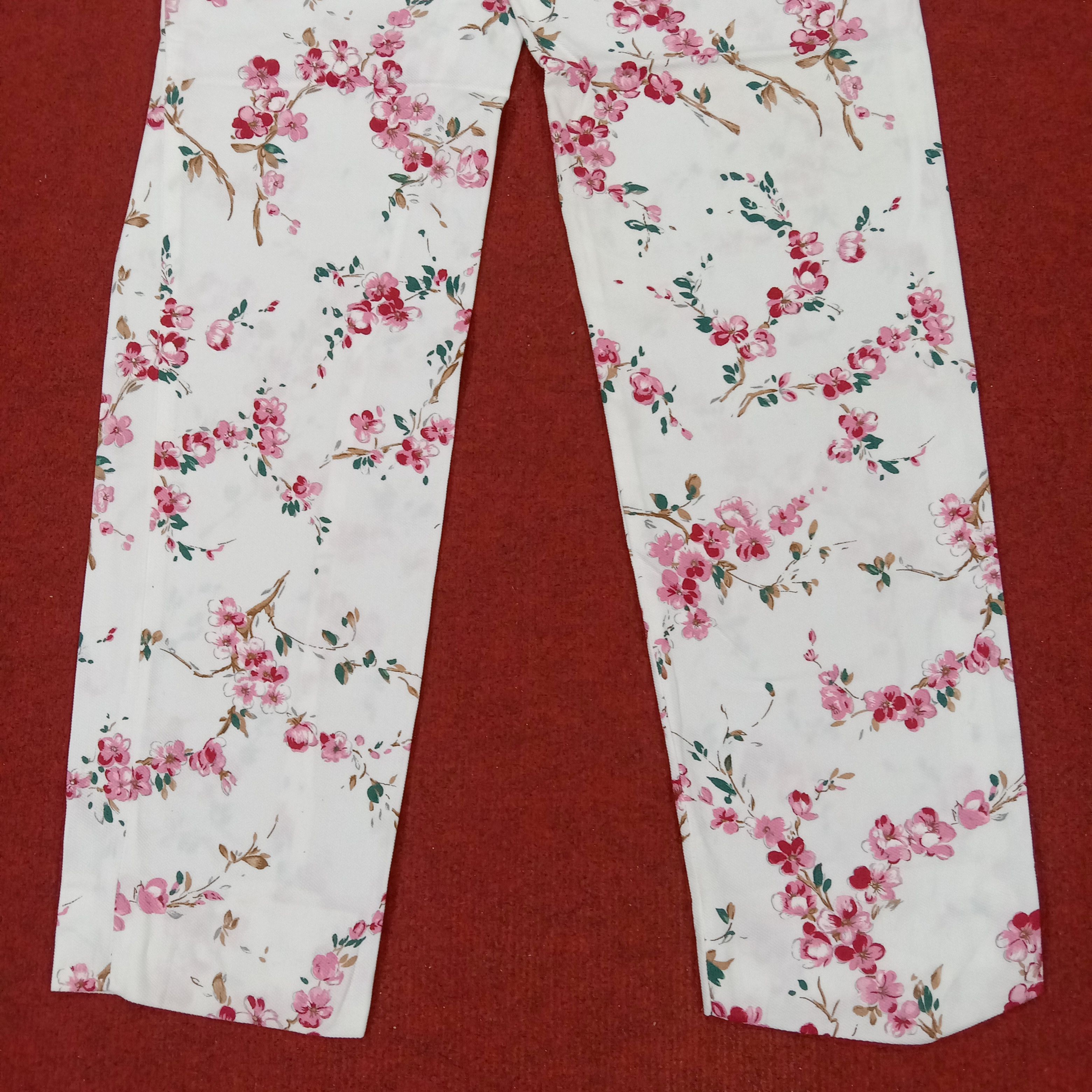 Designer × Vintage × Vivienne Westwood Vivienne Westwood Fashion Flowers Design Style Pants Size 24" / US 00 / IT 34 - 6 Thumbnail