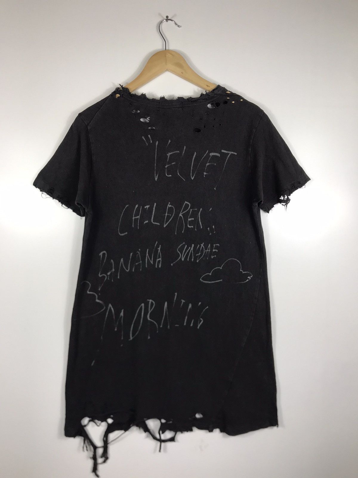 Japanese Brand ⚡️RNA inc Sundae Distressed Style Long Shirt Size M / US 6-8 / IT 42-44 - 14 Thumbnail