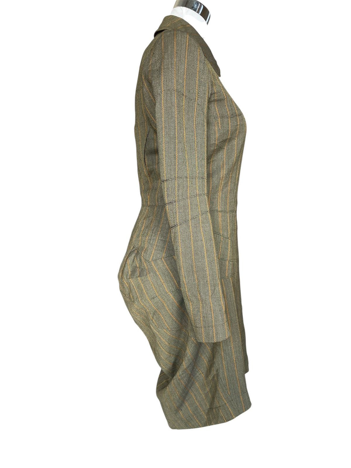Comme des Garcons FW1995 Junya Watanabe CDG Deconstructed Wool Dress Coat Size S / US 4 / IT 40 - 3 Thumbnail