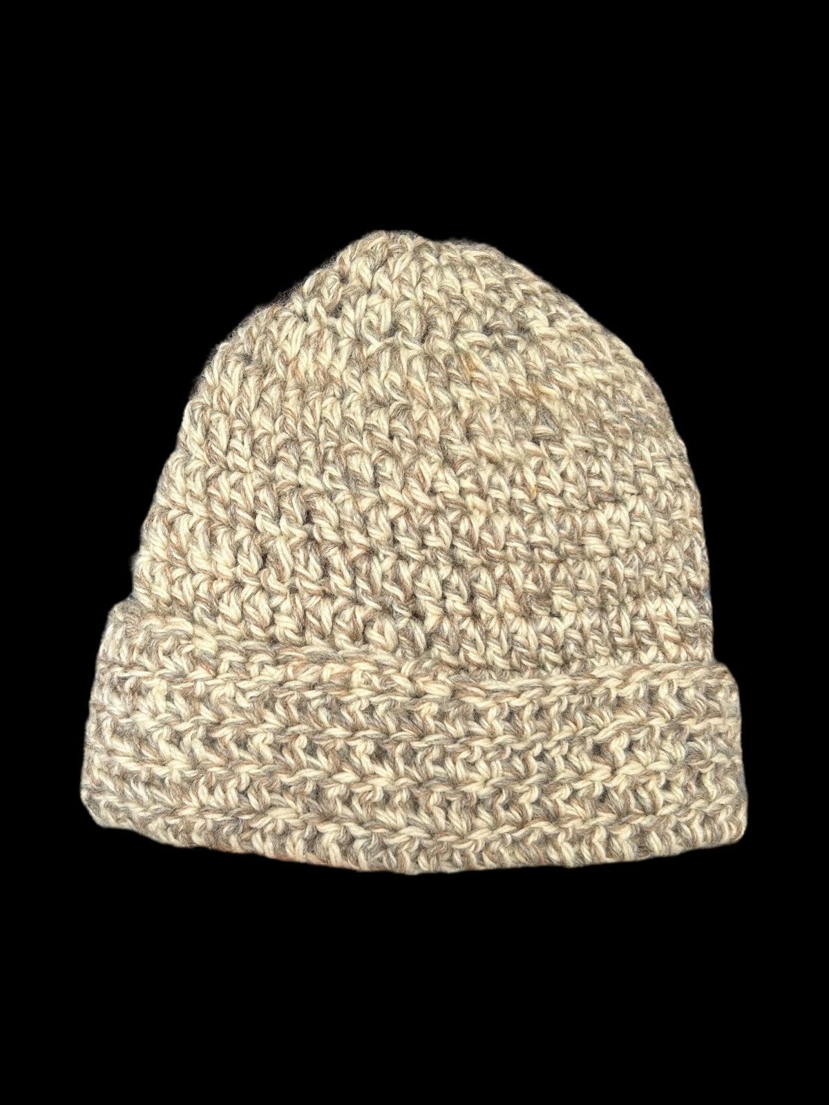 Japanese Brand × Kapital × Vintage Crochet Knitted Handmade hairy Beanie Hats ☠️☠️ Size ONE SIZE - 1 Thumbnail