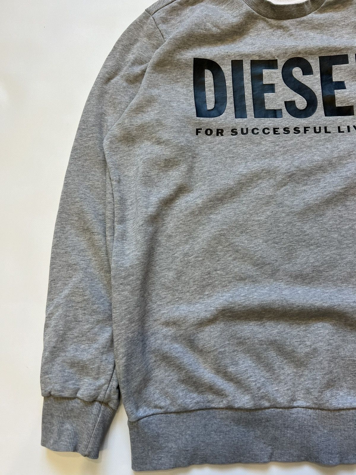 Diesel Diesel Grey Sweatshirt Size US L / EU 52-54 / 3 - 4 Thumbnail