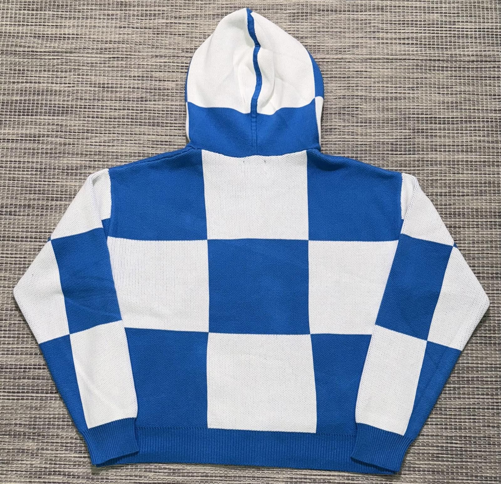 Other Diet Starts Monday Blue Checkered Zip Size US XL / EU 56 / 4 - 4 Thumbnail